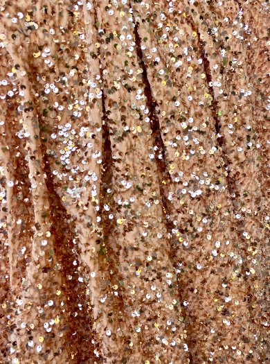 Rose Gold Sequin on Velvet - Image 6