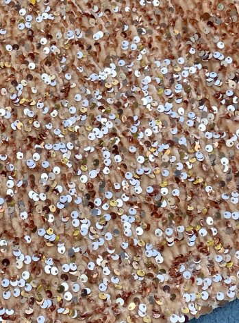Rose Gold Sequin on Velvet - Image 9