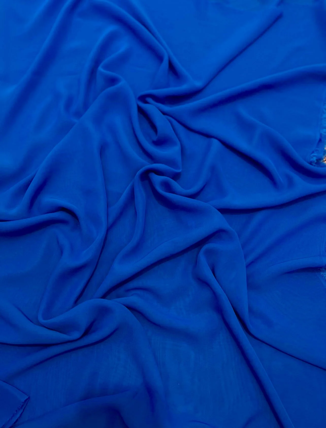 Royal Blue Chiffon - Image 6