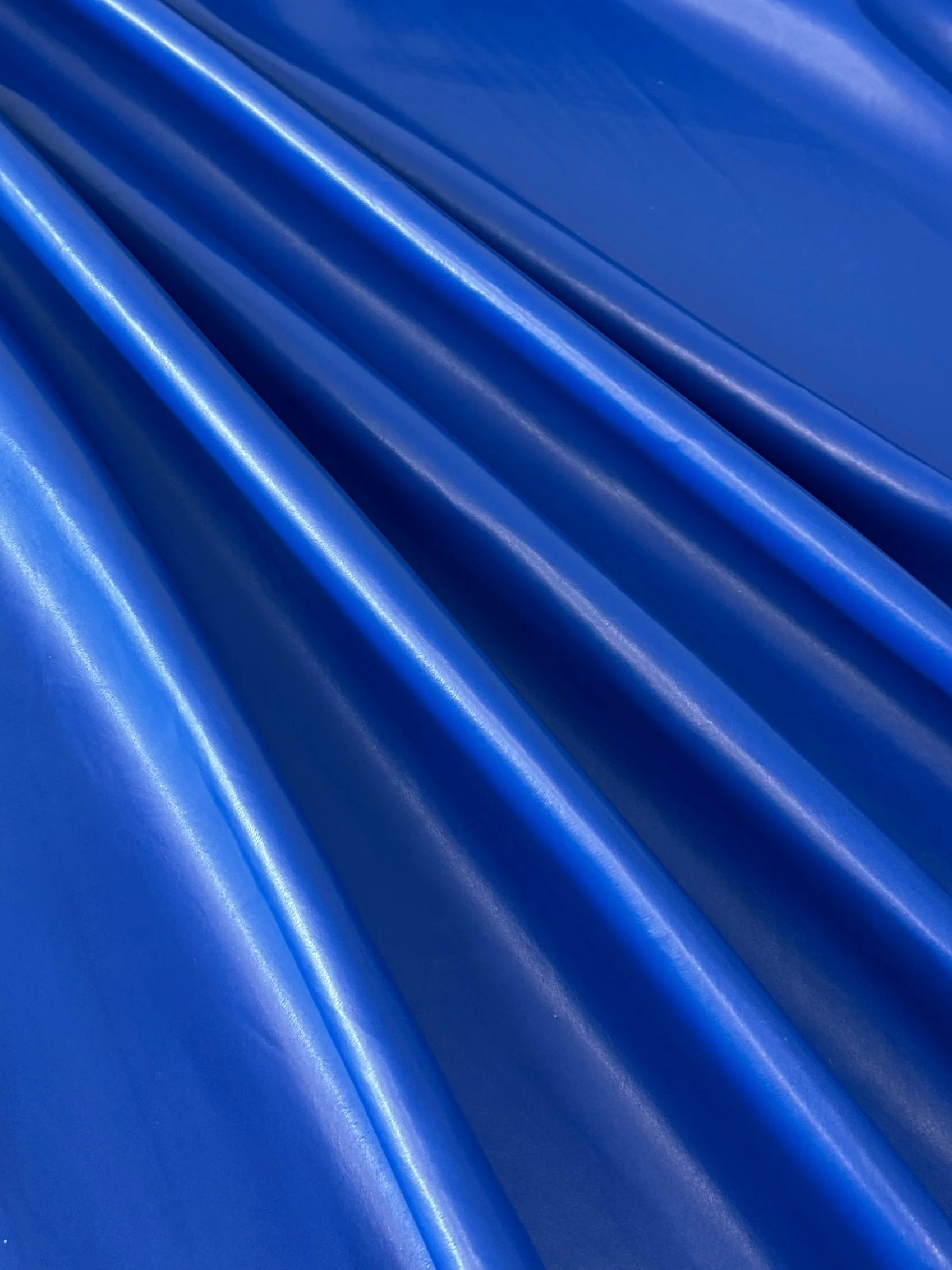 Royal Blue Faux Leather - Image 3