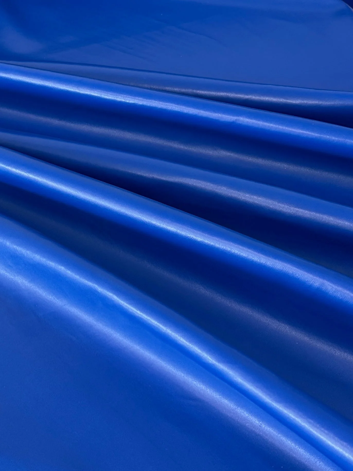Royal Blue Faux Leather - Image 5
