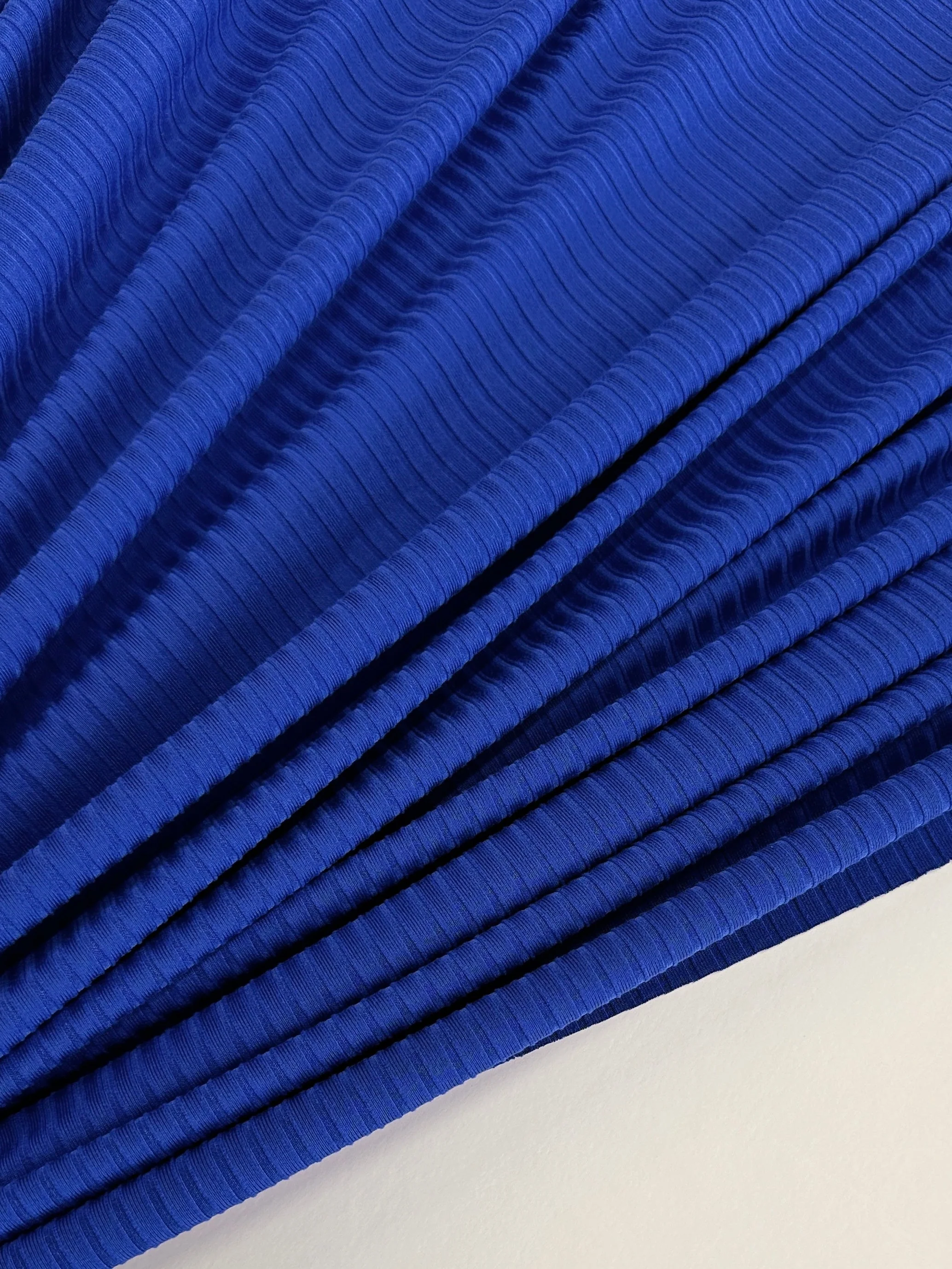 Royal Blue Rib Knit