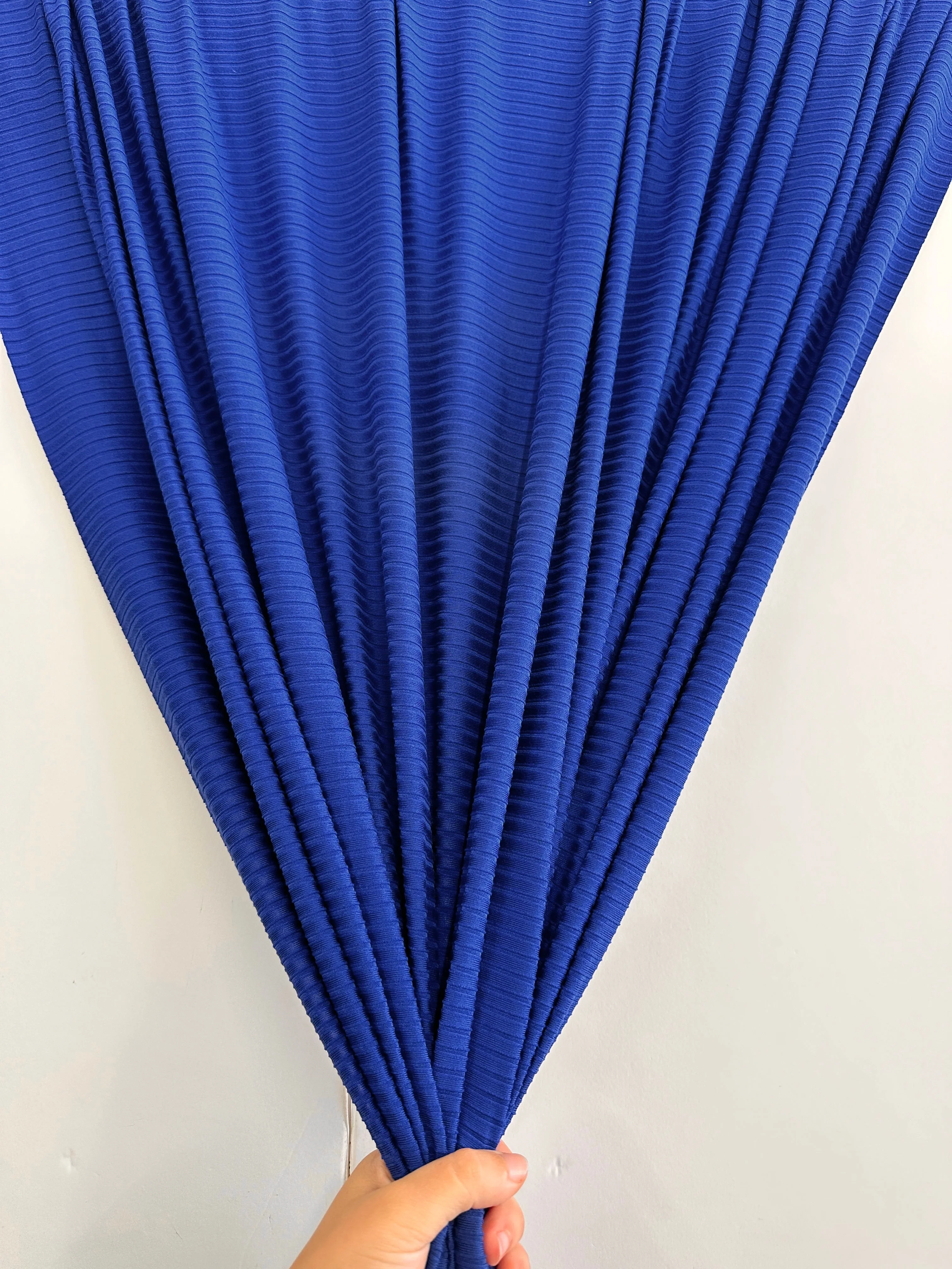 Royal Blue Rib Knit - Image 4