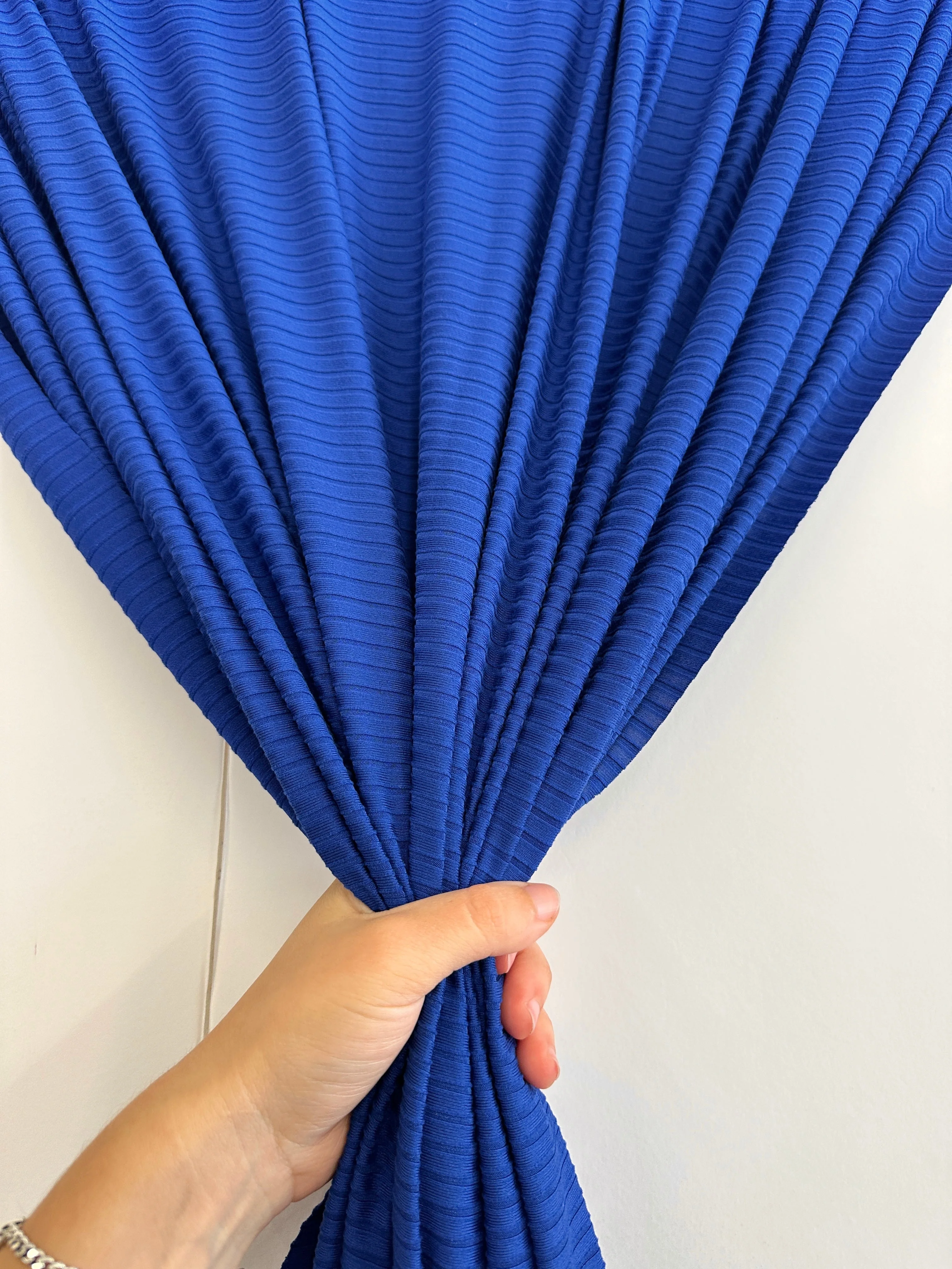 Royal Blue Rib Knit - Image 8