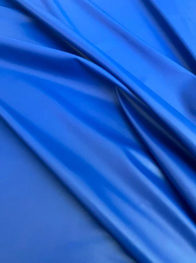 Royal Blue Stretch Faux Leather - Image 4