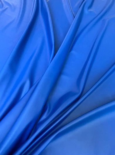 Royal Blue Stretch Faux Leather - Image 5