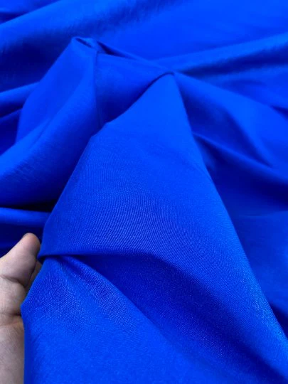 Royal Blue Stretch Taffeta - Image 6