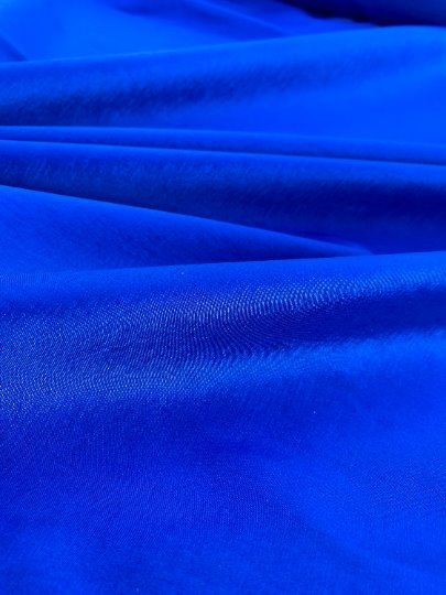 Royal Blue Stretch Taffeta - Image 8