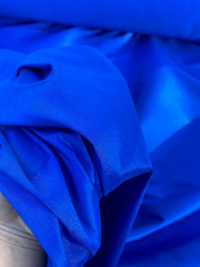 Royal Blue Stretch Taffeta - Image 9