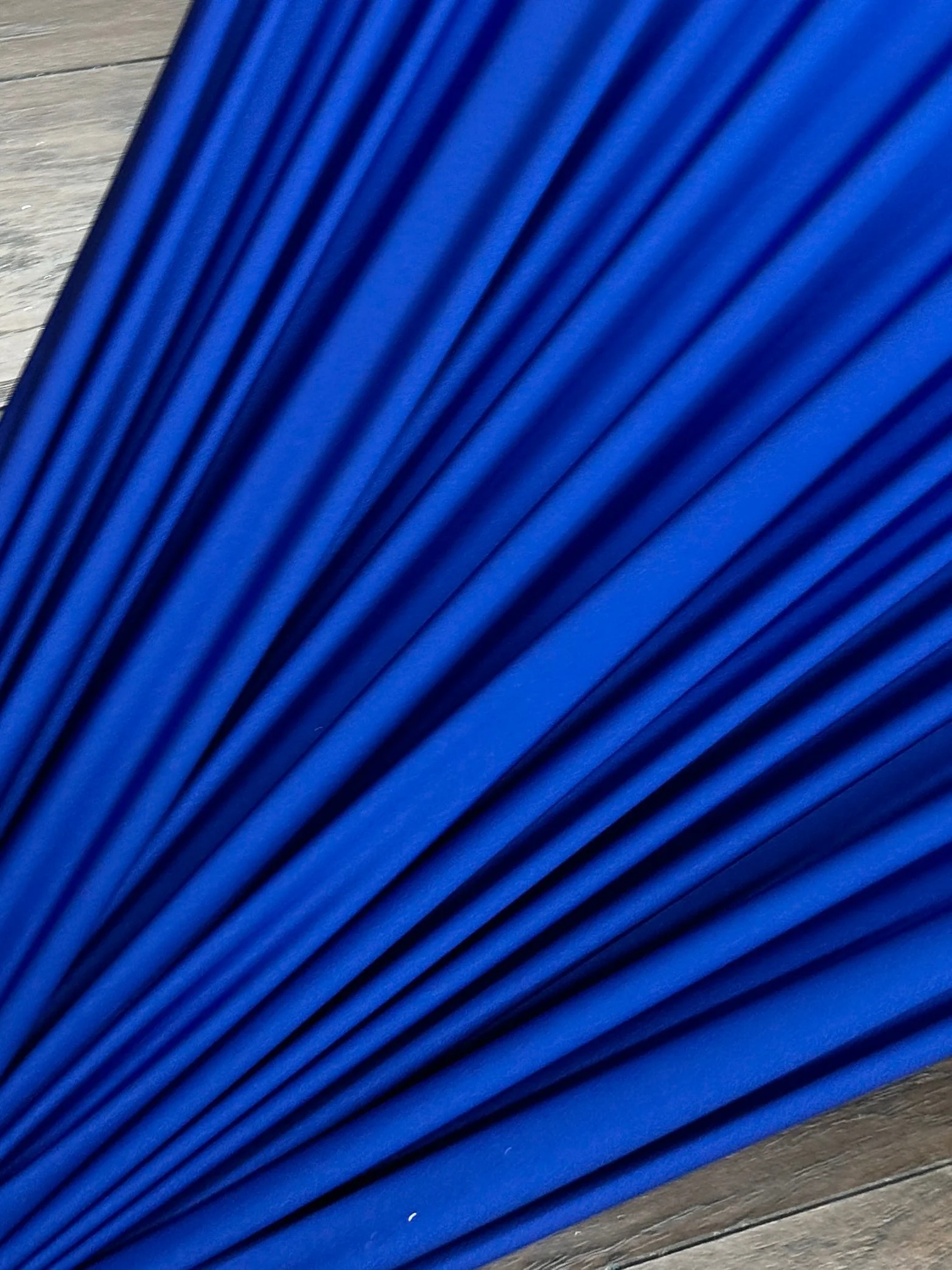 Royal Blue Lulu Yoga Nylon Spandex - Image 4