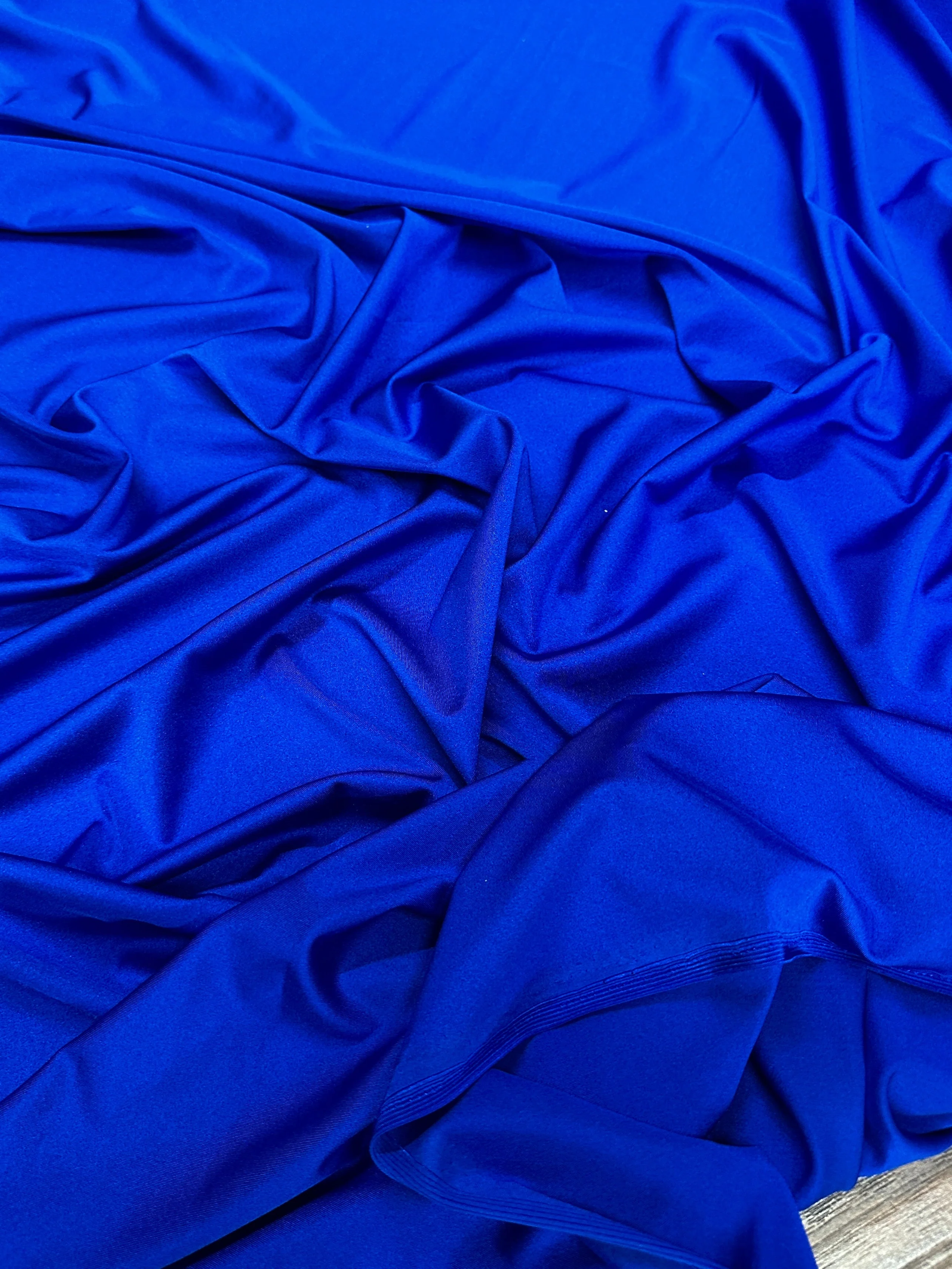 Royal Blue Lulu Yoga Nylon Spandex - Image 9