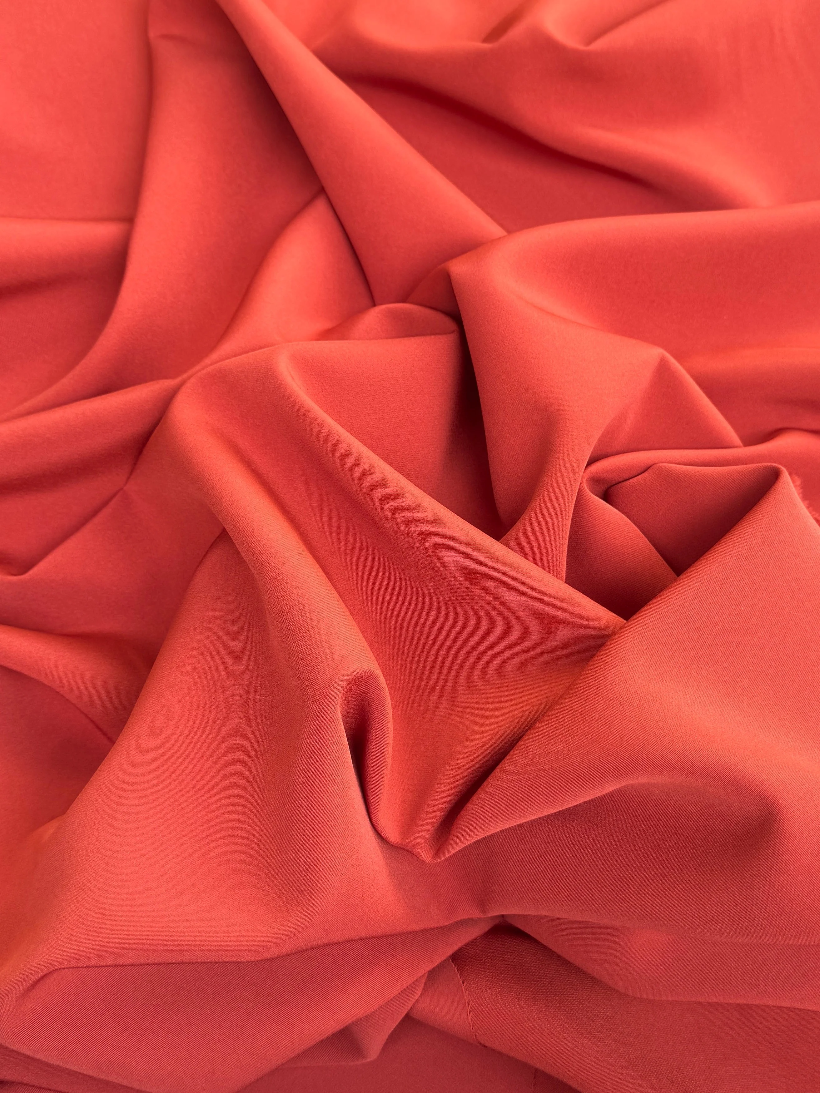 Rust Stretch Crepe - Image 6