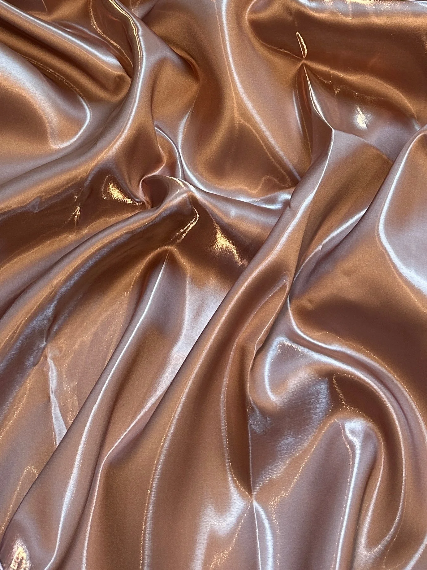 Rusty Rose Liquid Bridal Satin