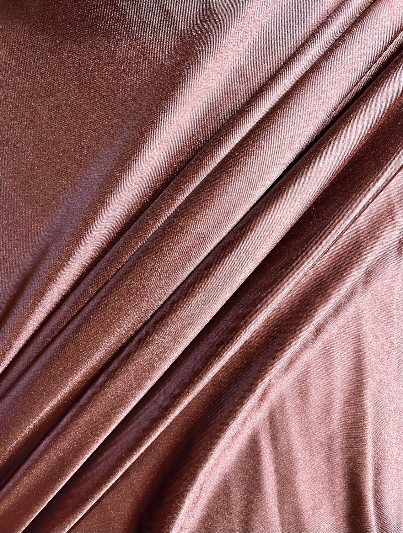 Rusty Rose Shiny Nylon Spandex