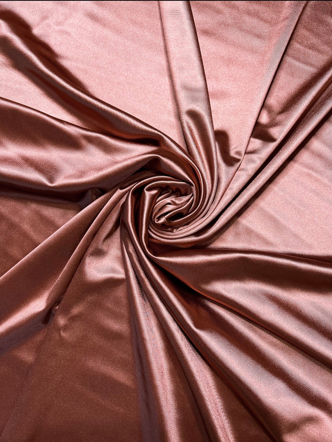 Rusty Rose Shiny Nylon Spandex - Image 5