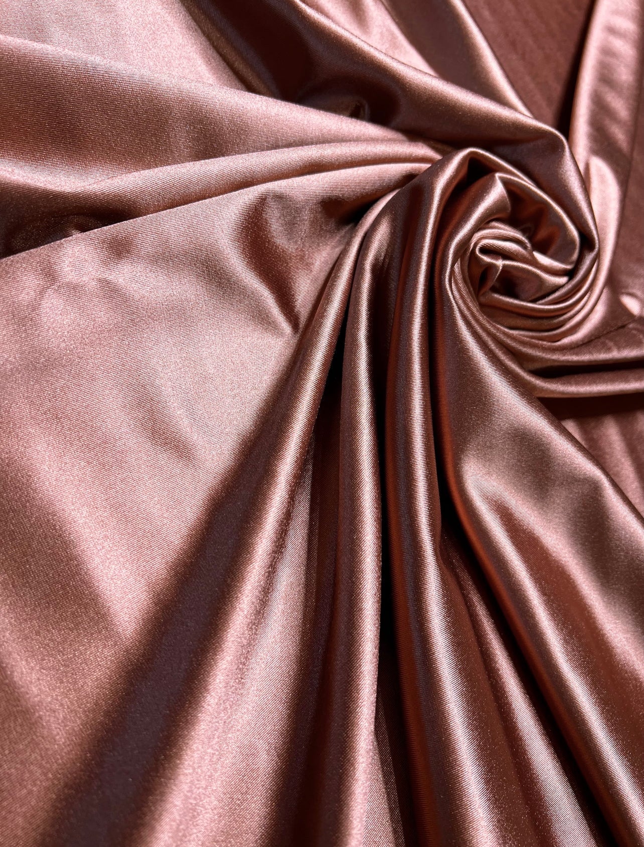 Rusty Rose Shiny Nylon Spandex - Image 9