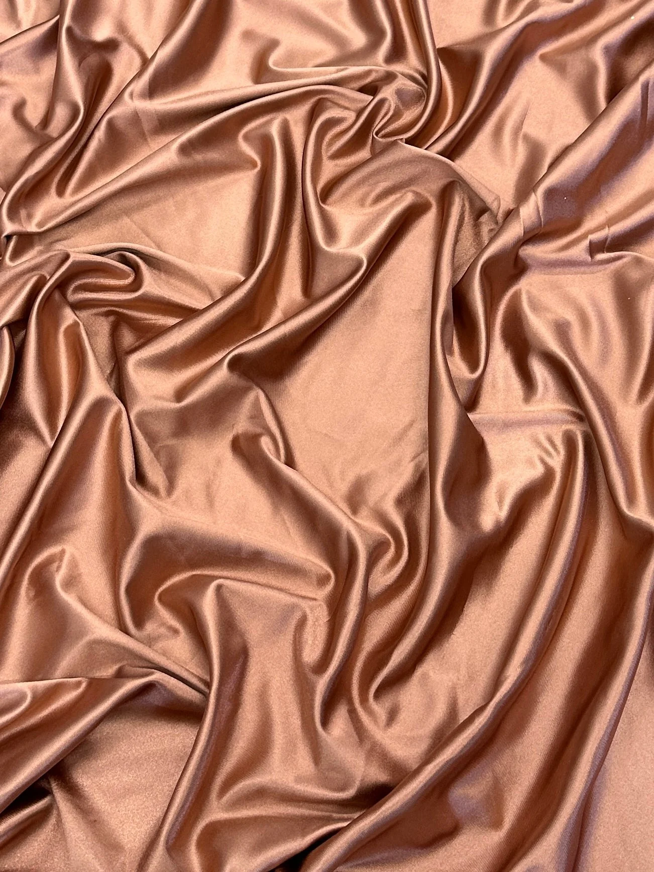 Rusty Rose Shiny Nylon Spandex - Image 5