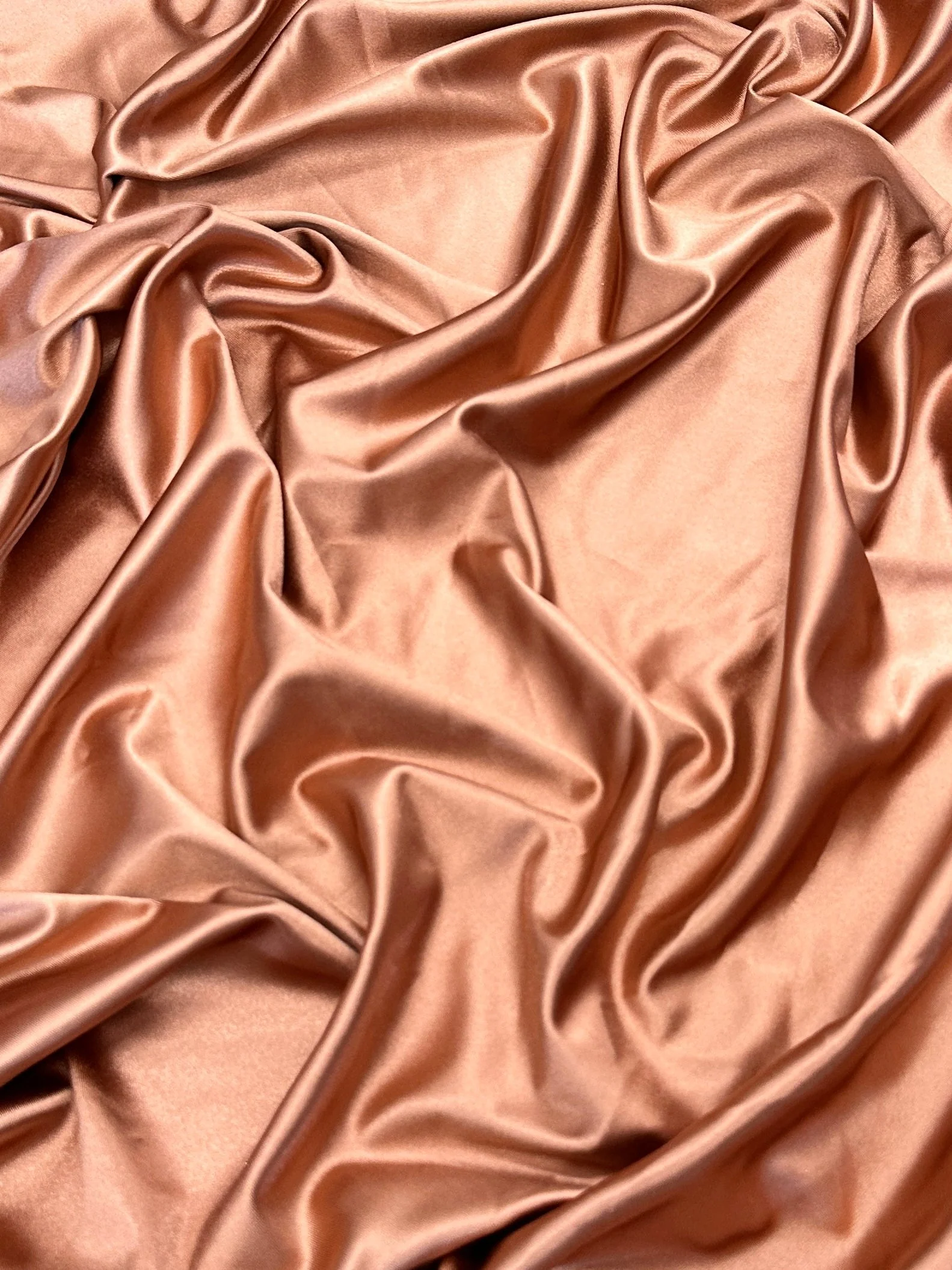 Rusty Rose Shiny Nylon Spandex - Image 7
