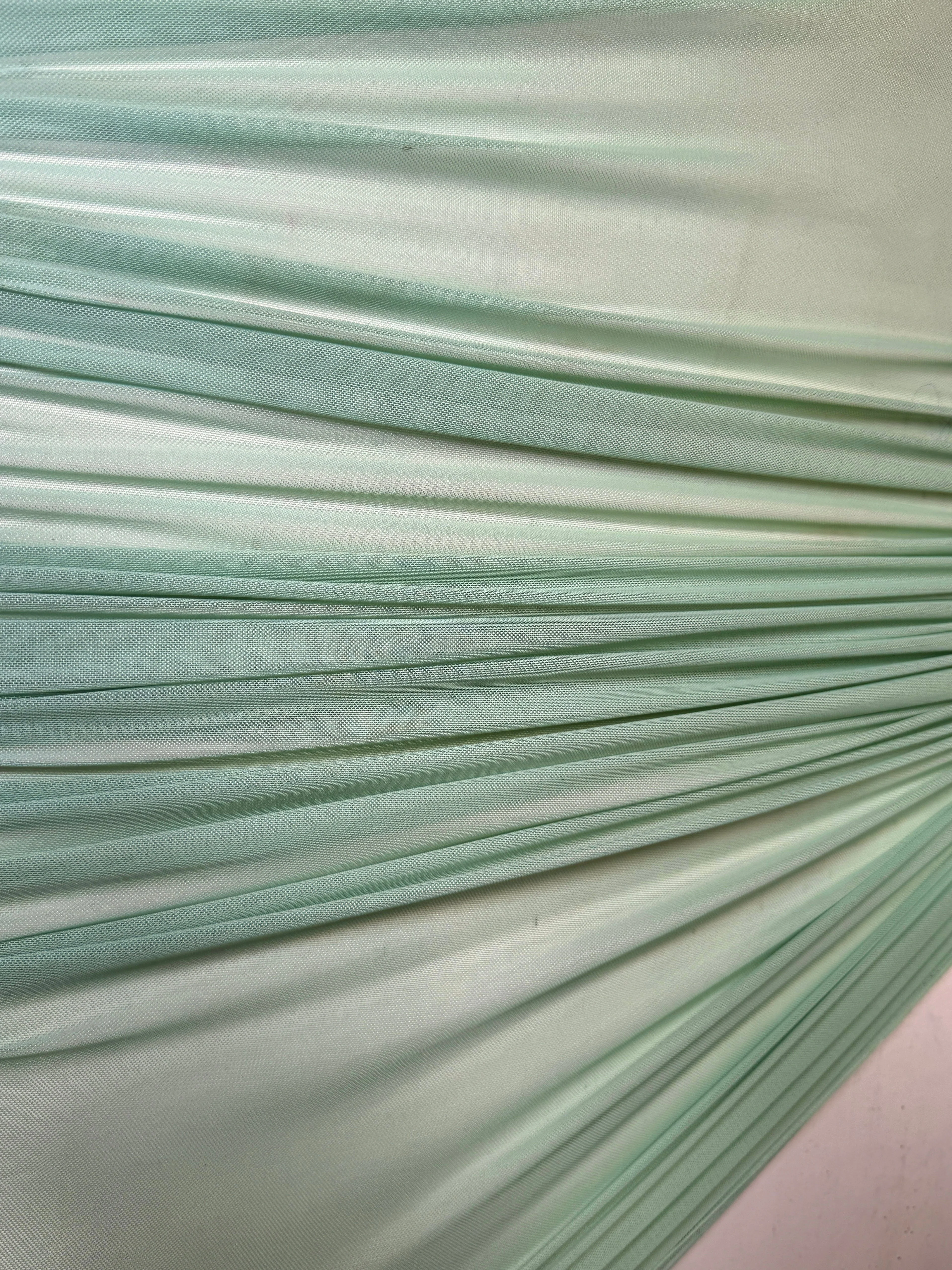 Sage Green 4 Way Stretch Power Mesh - Image 5