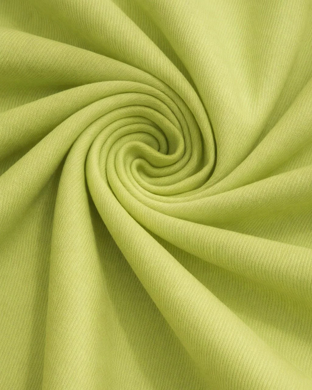 Sage Green Denim Look Stretch Twill