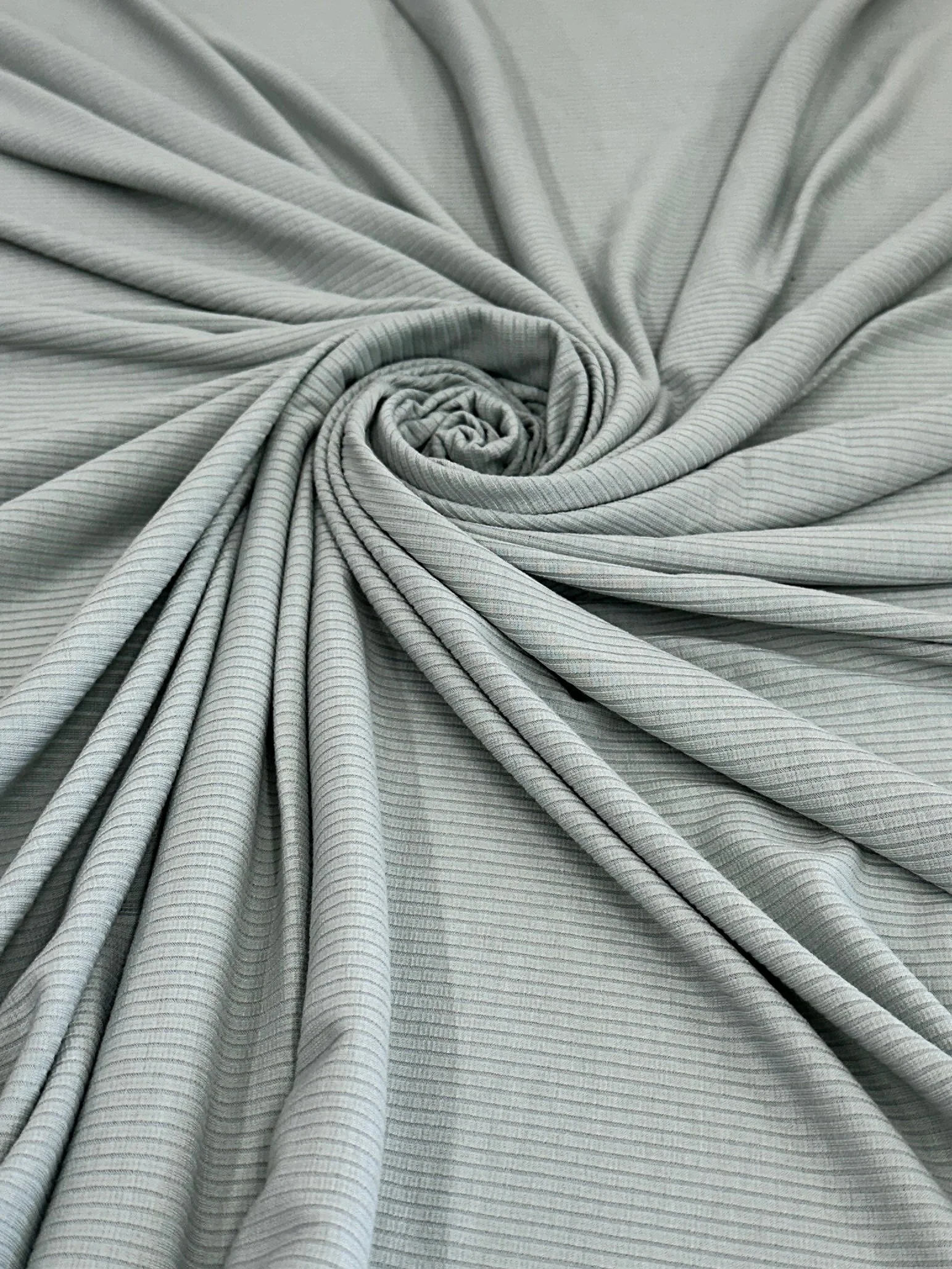 Sage Green Solid Rib Knit - Image 10