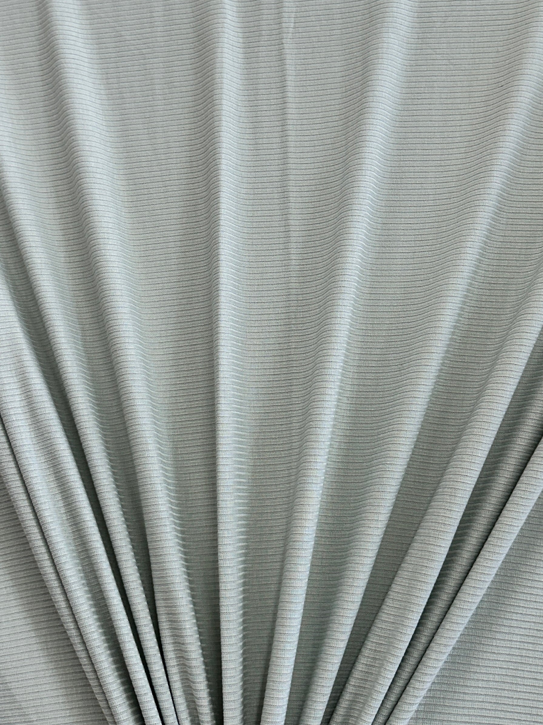 Sage Green Solid Rib Knit - Image 2