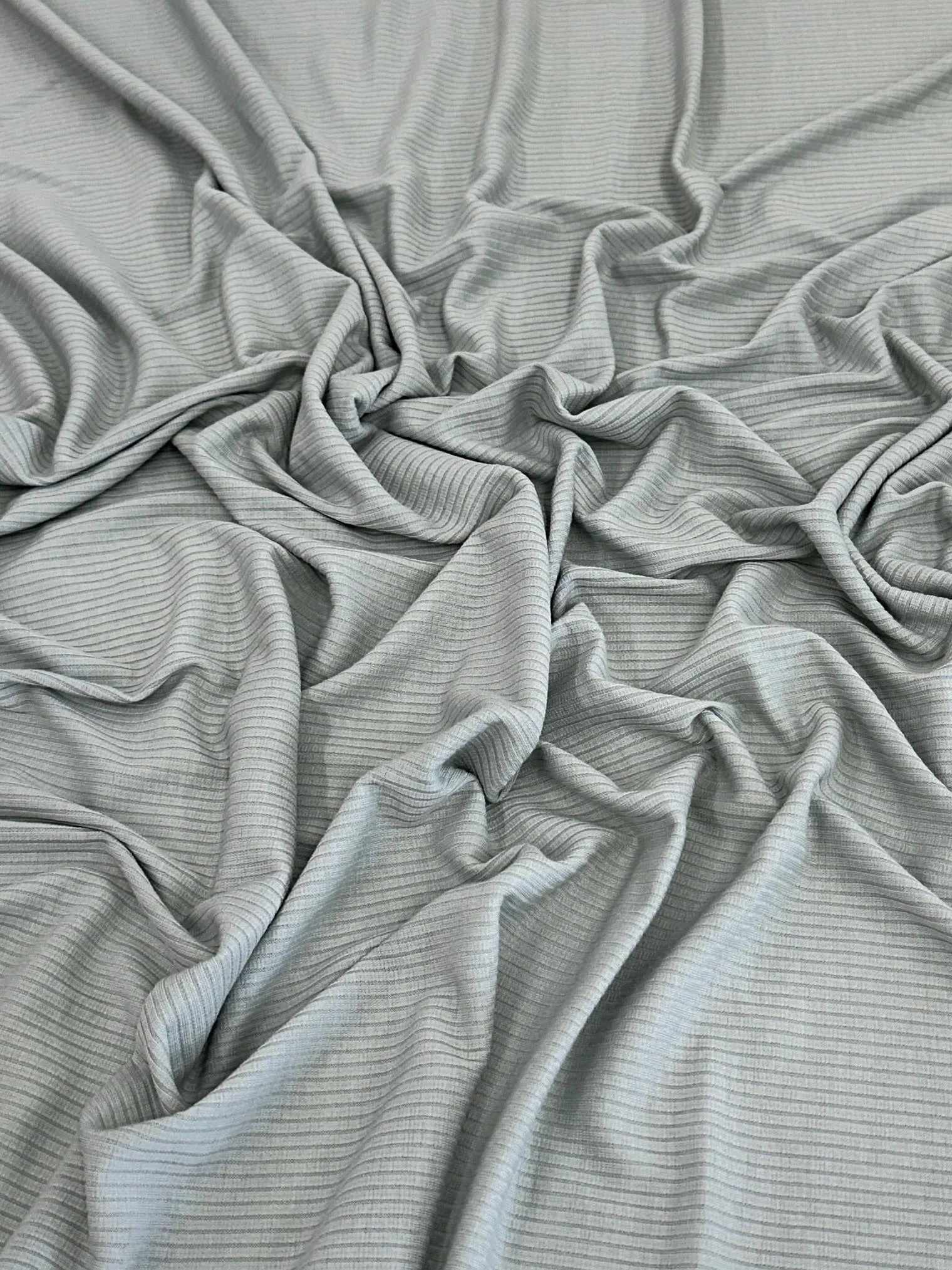 Sage Green Solid Rib Knit - Image 3