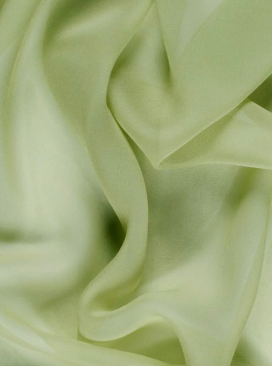 Sage Green Chiffon - Image 11