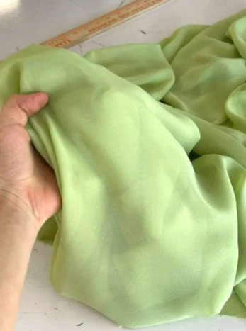 Sage Green Chiffon - Image 5