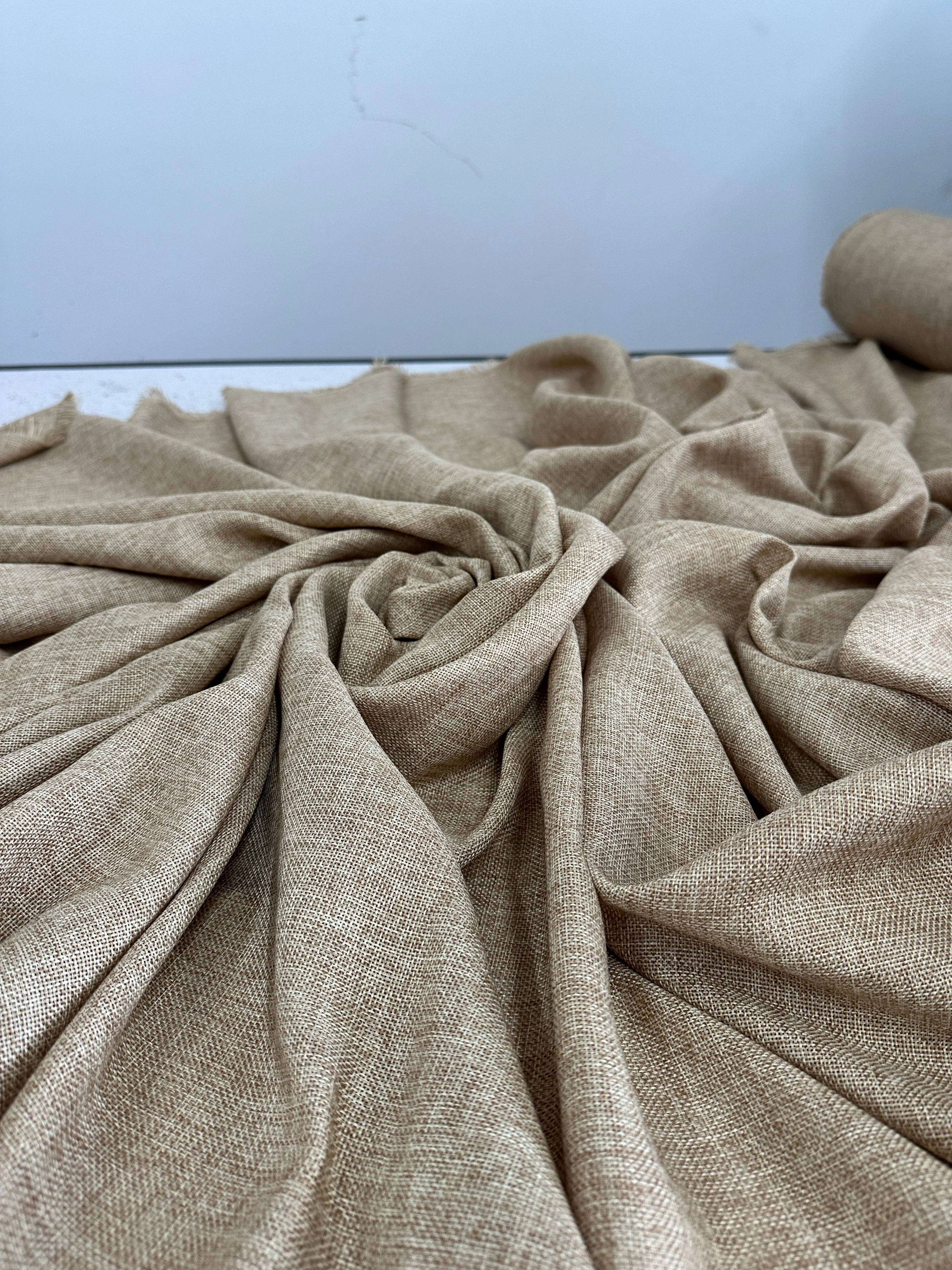 Sand Faux Linen - Image 10