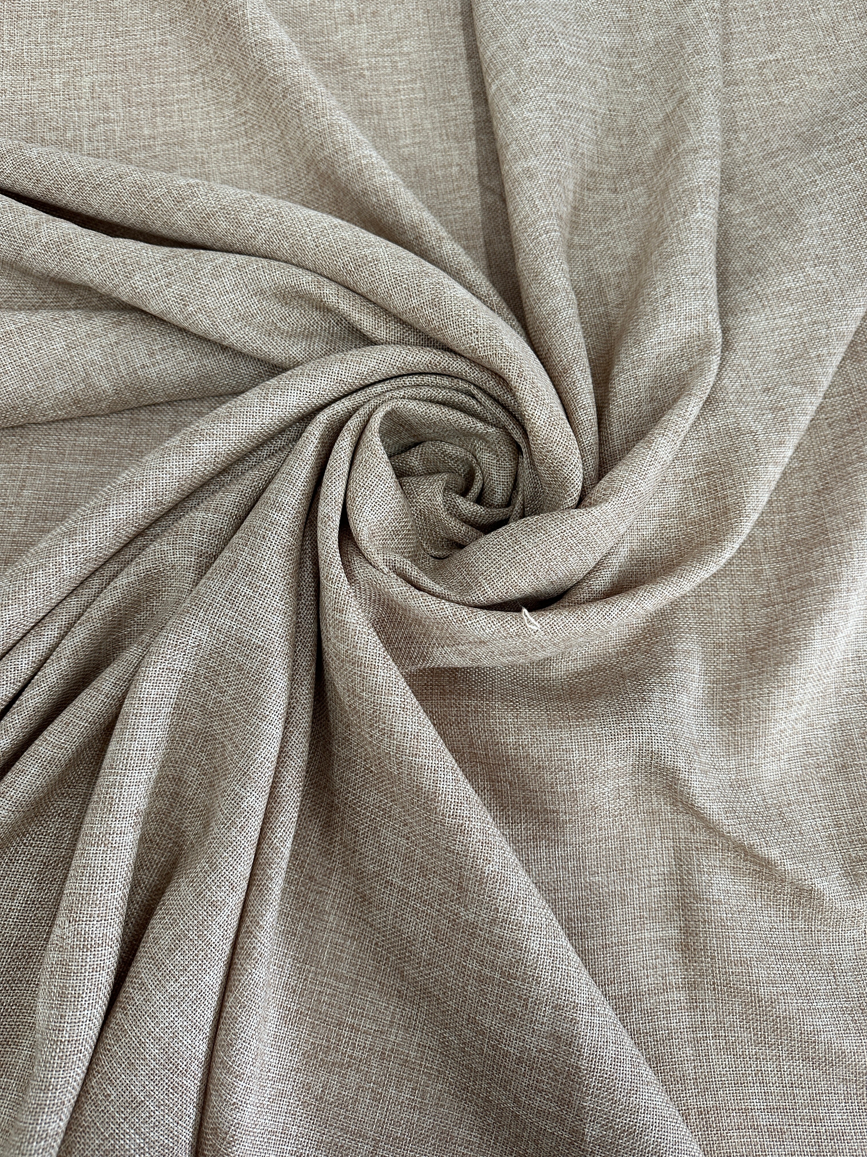 Sand Faux Linen - Image 5
