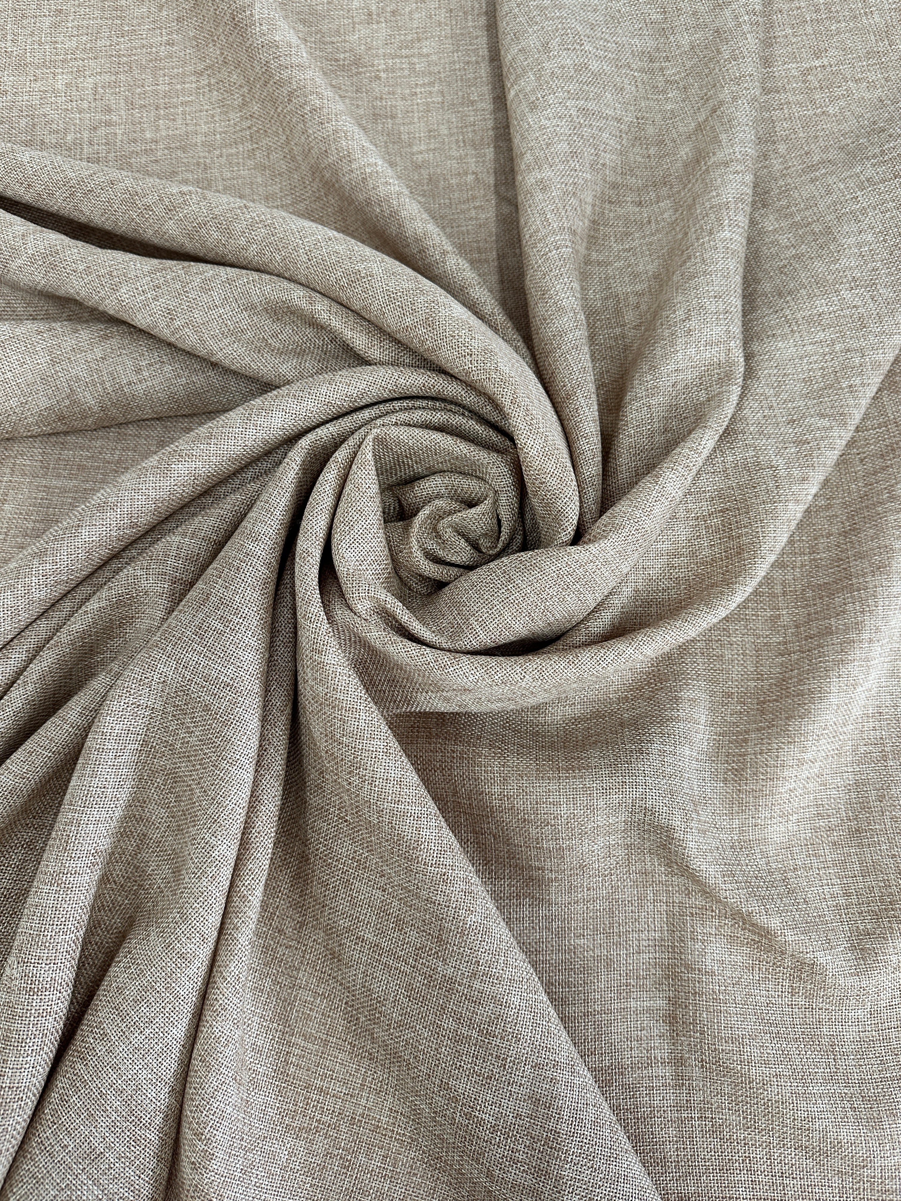 Sand Faux Linen - Image 7