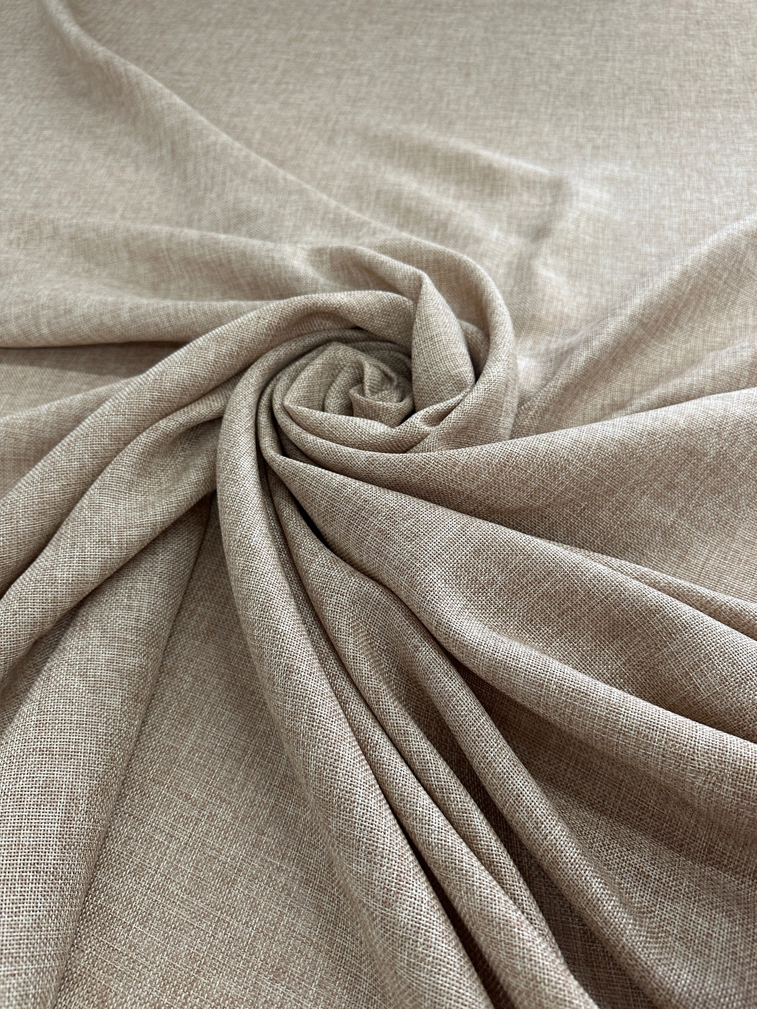 Sand Faux Linen - Image 8