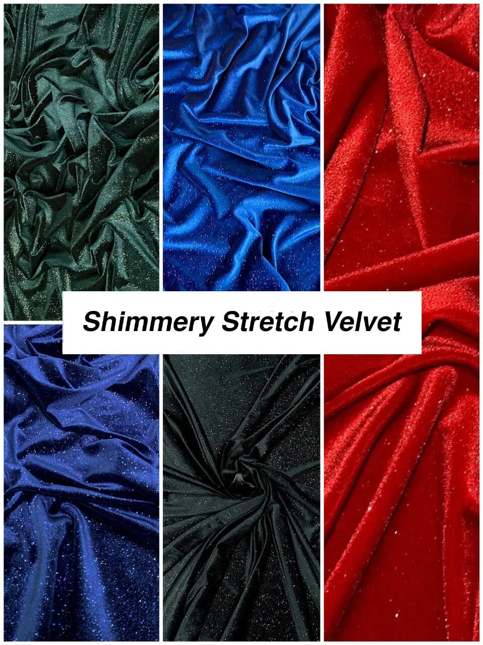 Shimmery Stretch Velvet