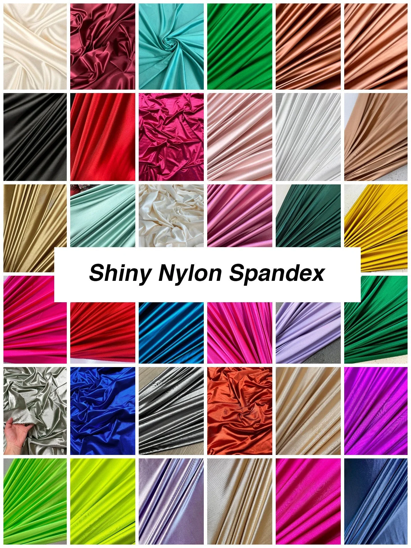 Shiny Nylon Spandex - Image 2