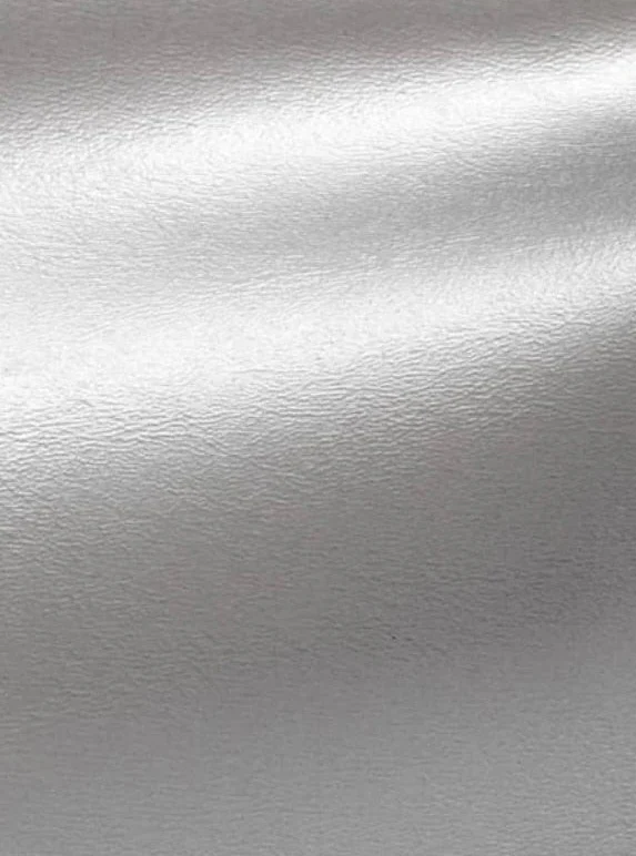 Silver Stretch Faux Leather - Image 4