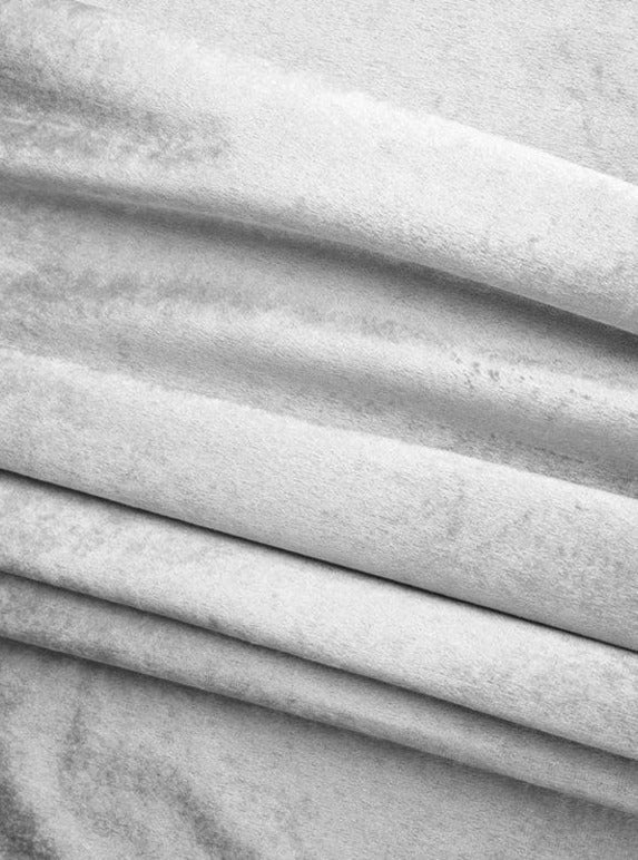 Silver Stretch Velvet - Image 2
