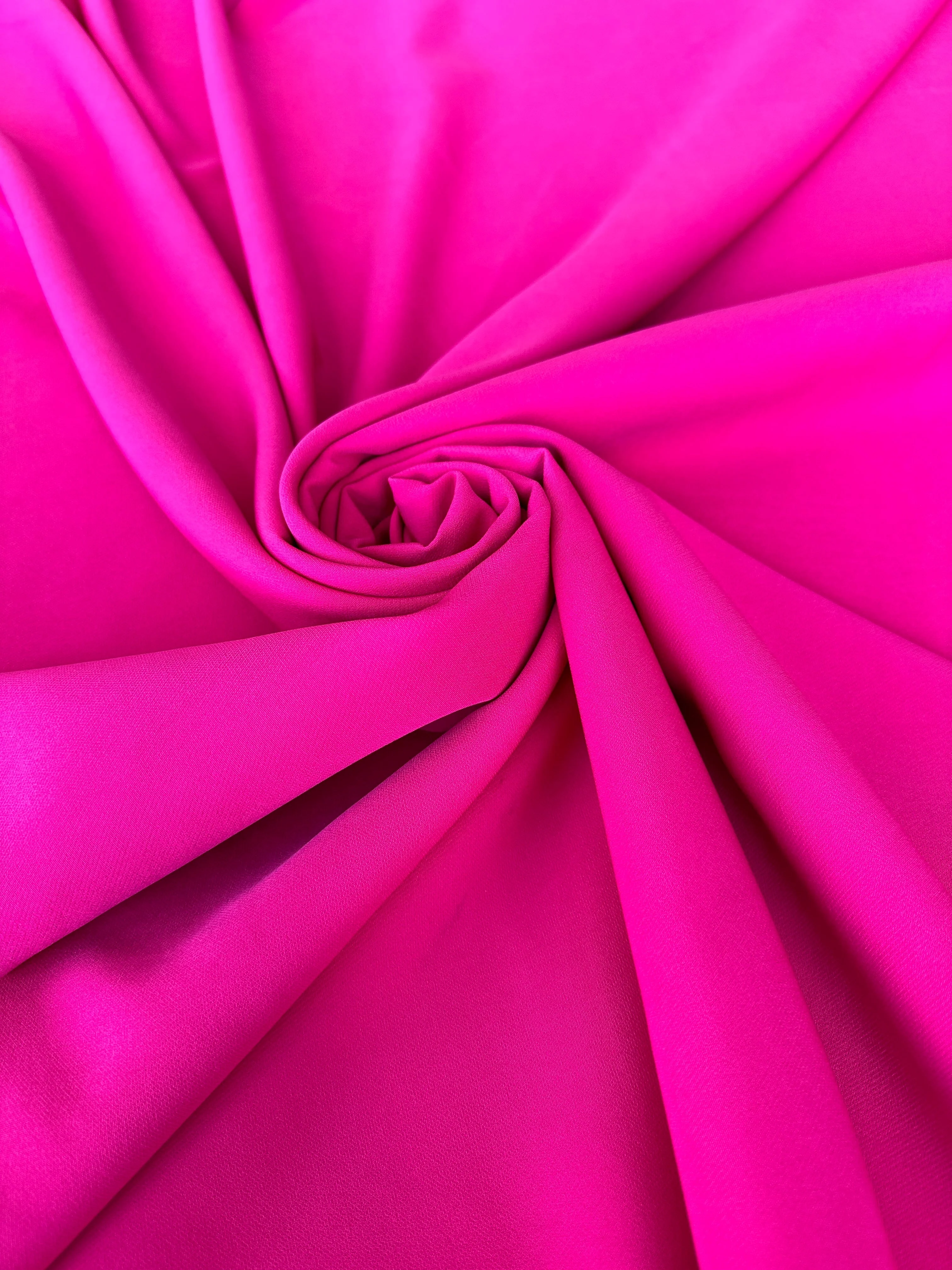 Fuchsia Stretch Crepe - Image 7