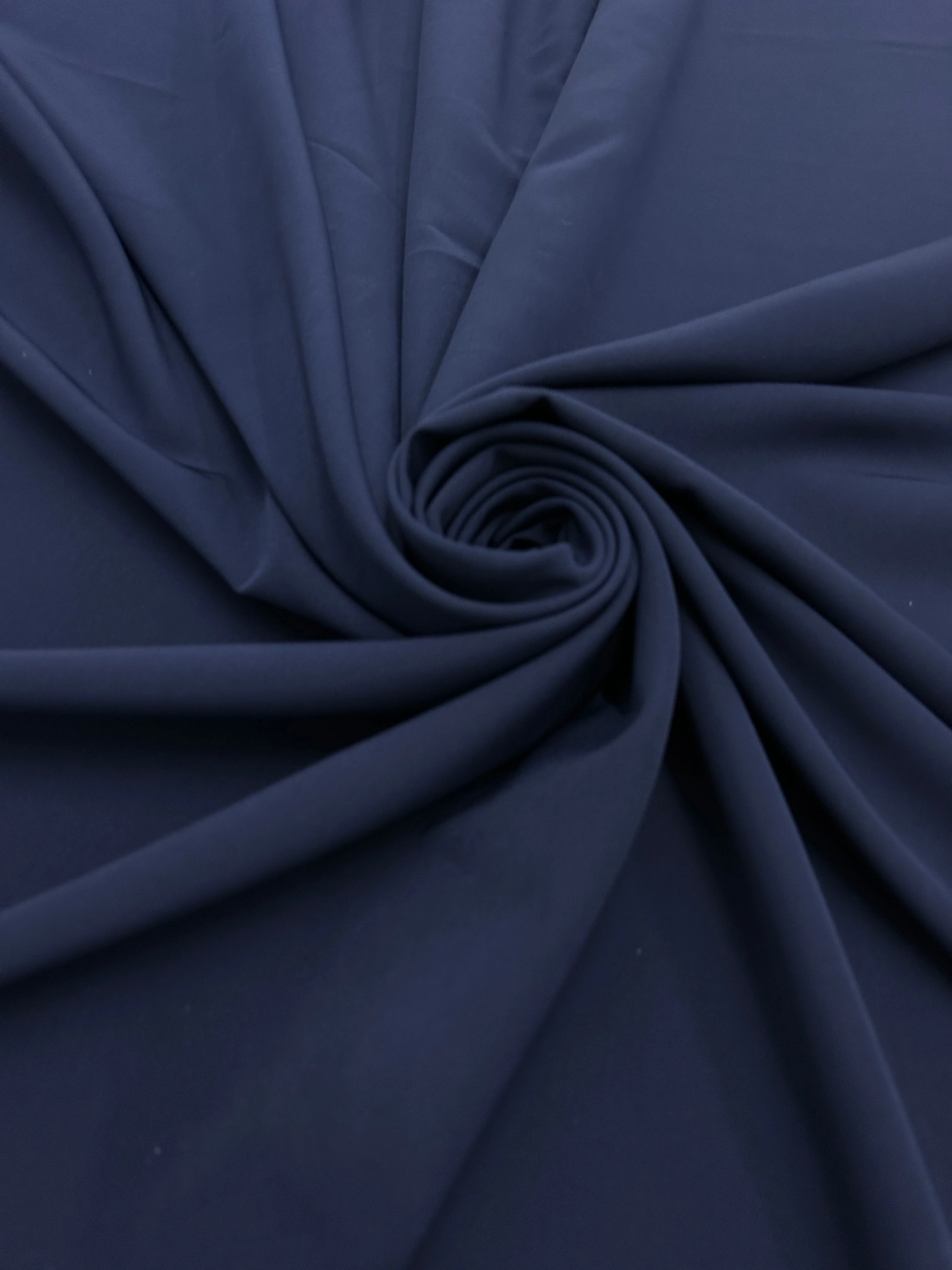Navy Stretch Crepe - Image 10