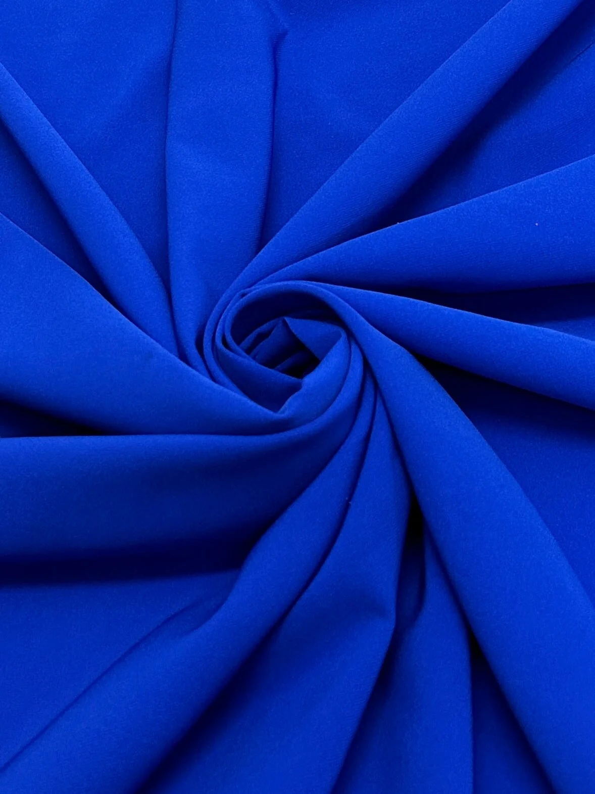 Royal Blue Stretch Crepe - Image 2