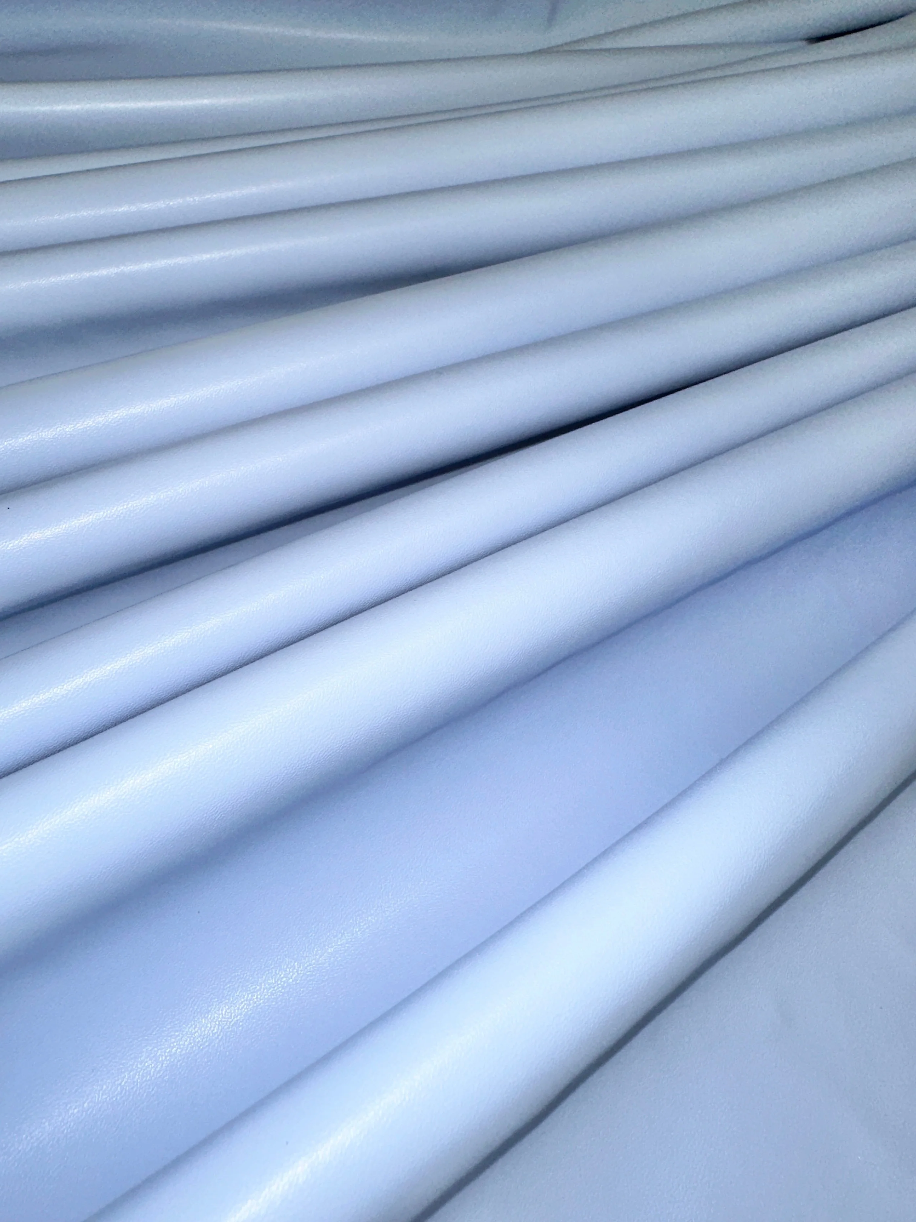 Sky Blue Stretch Faux Leather