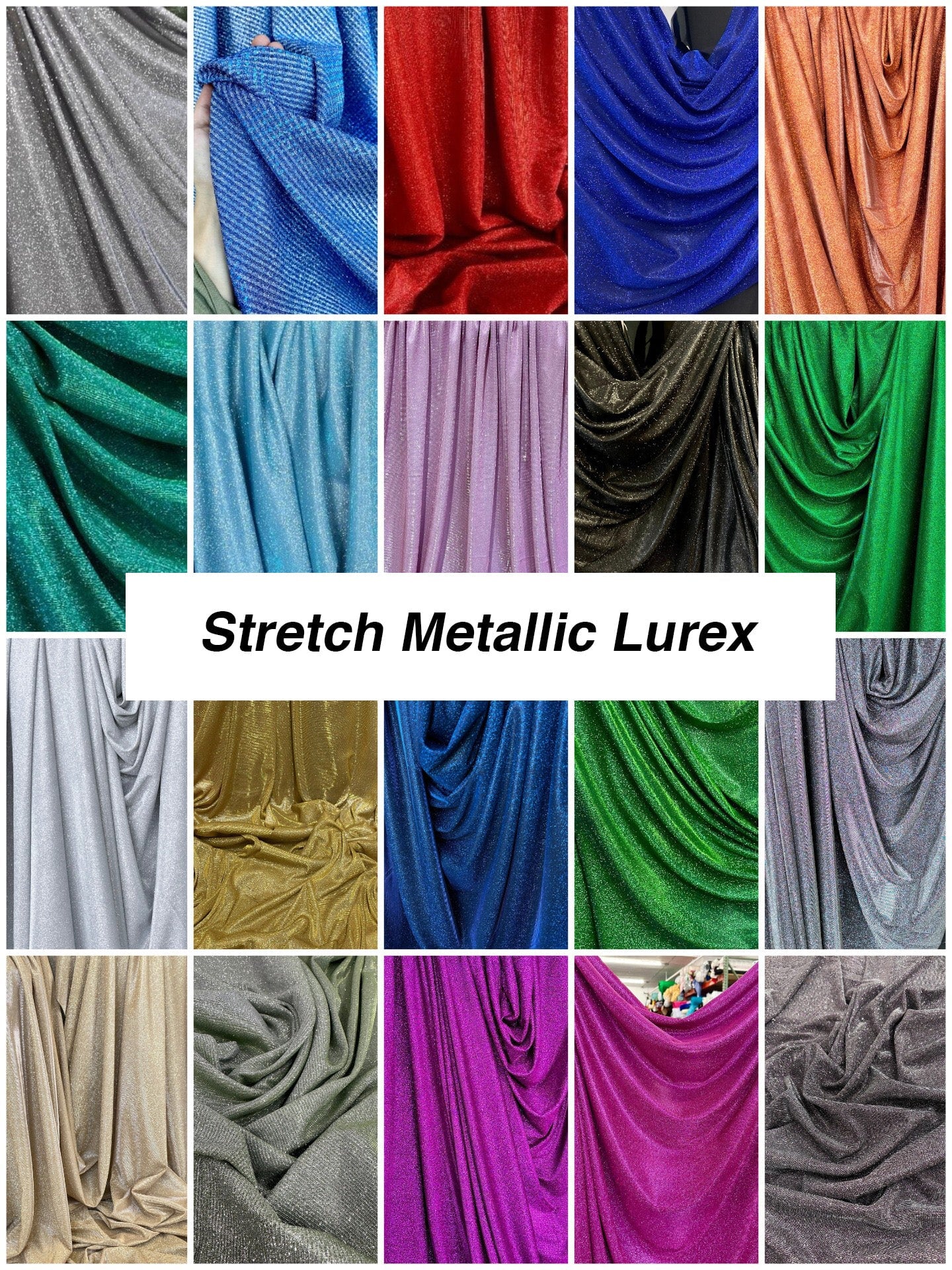 Stretch Metalic Lurex