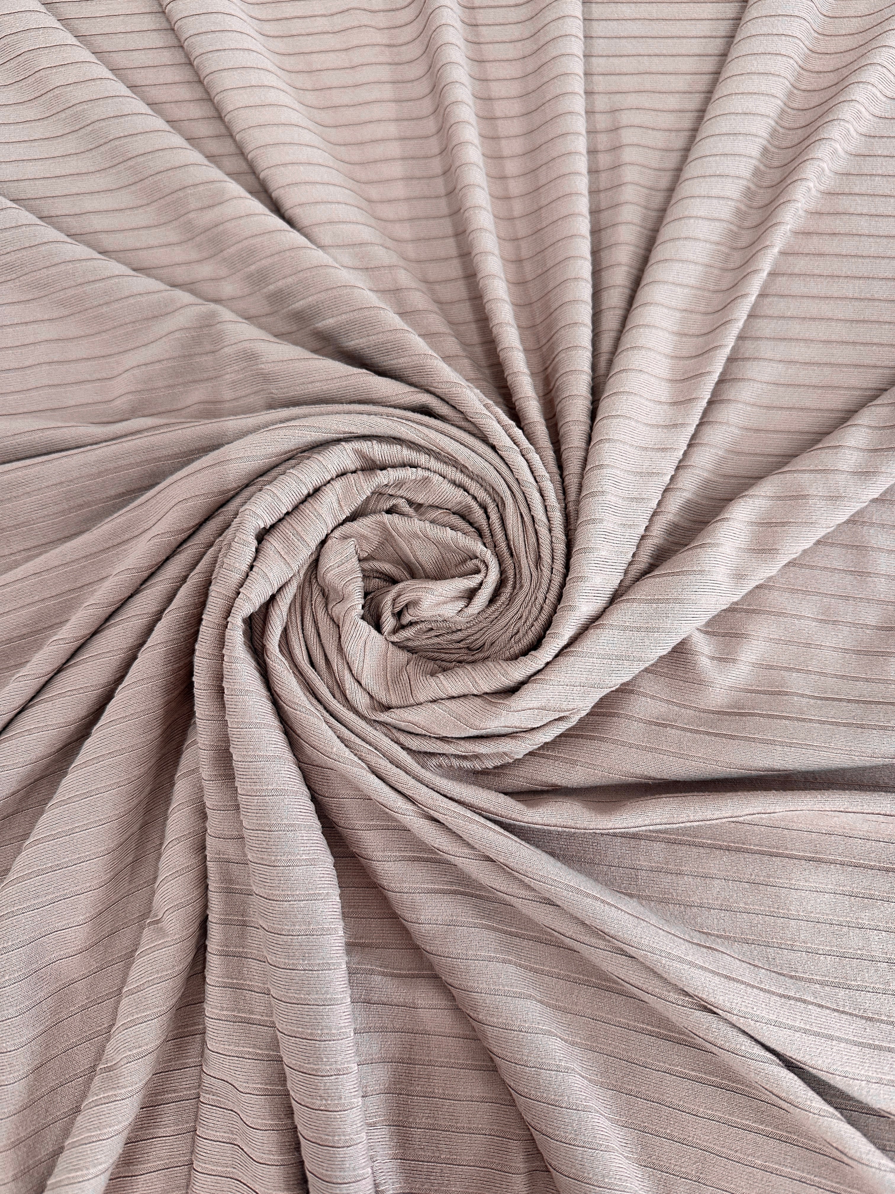 Tan-Mushroom Rib Knit - Image 9