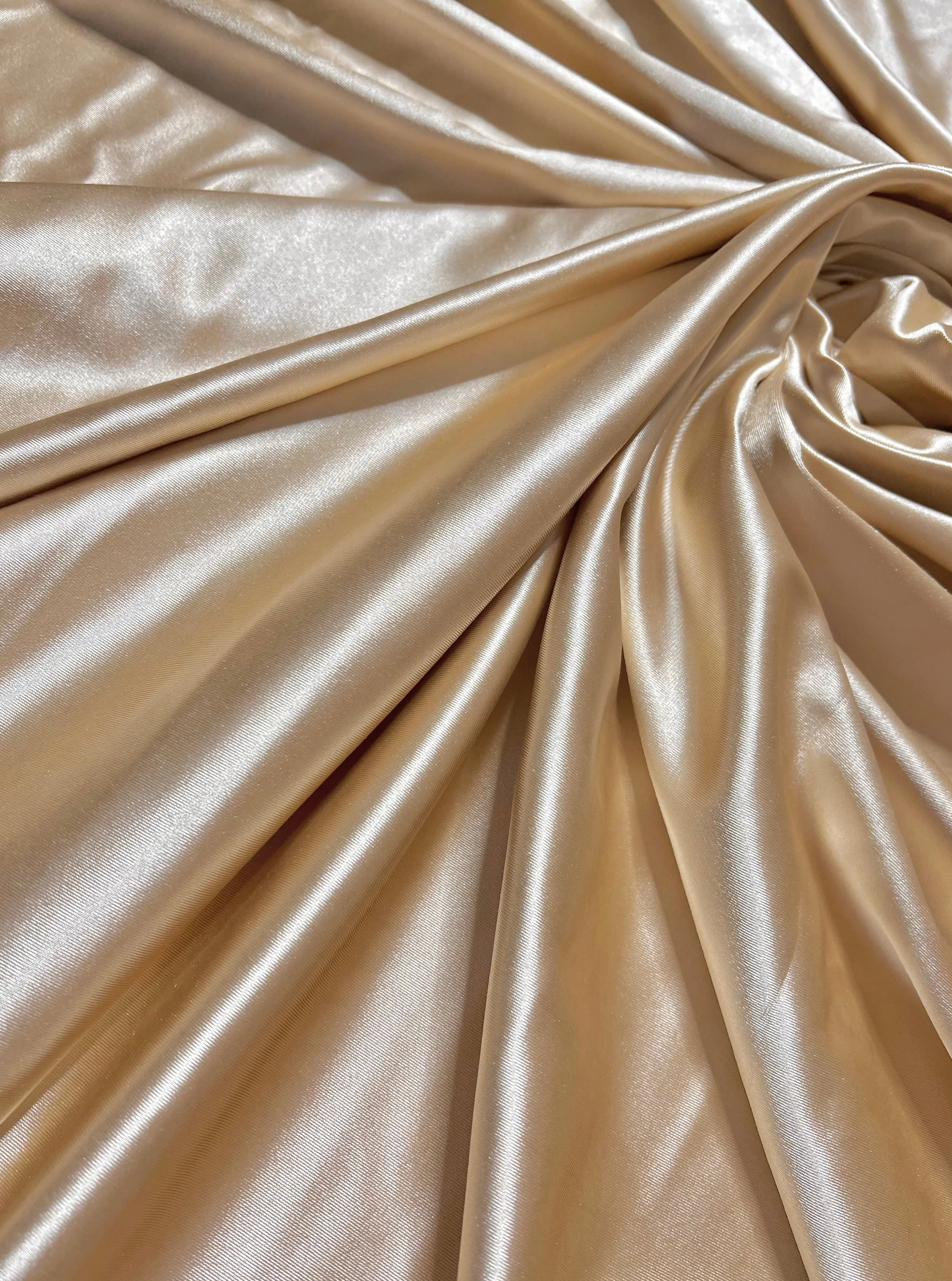 Taupe Shiny Nylon Spandex - Image 11