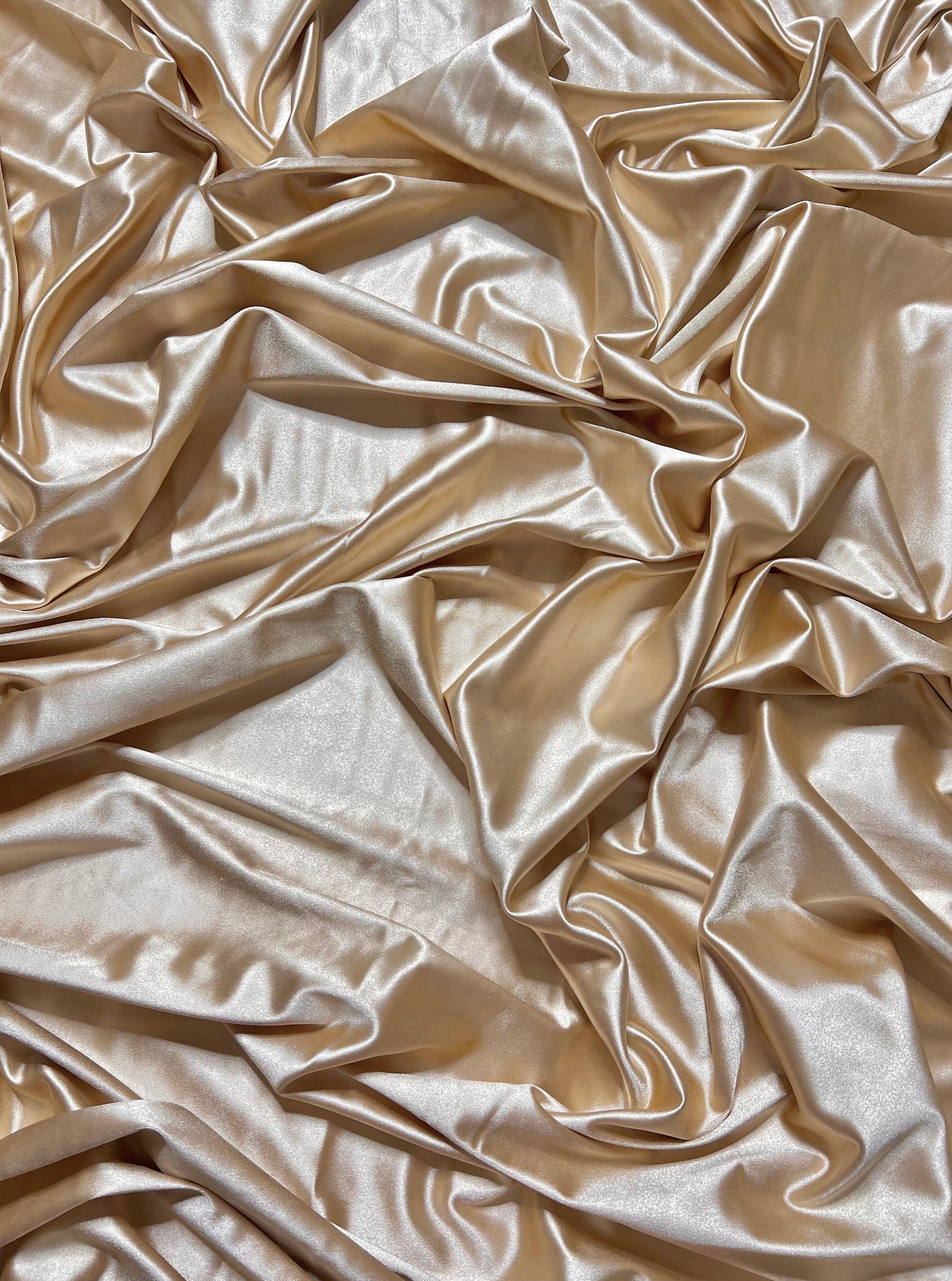 Taupe Shiny Nylon Spandex - Image 13