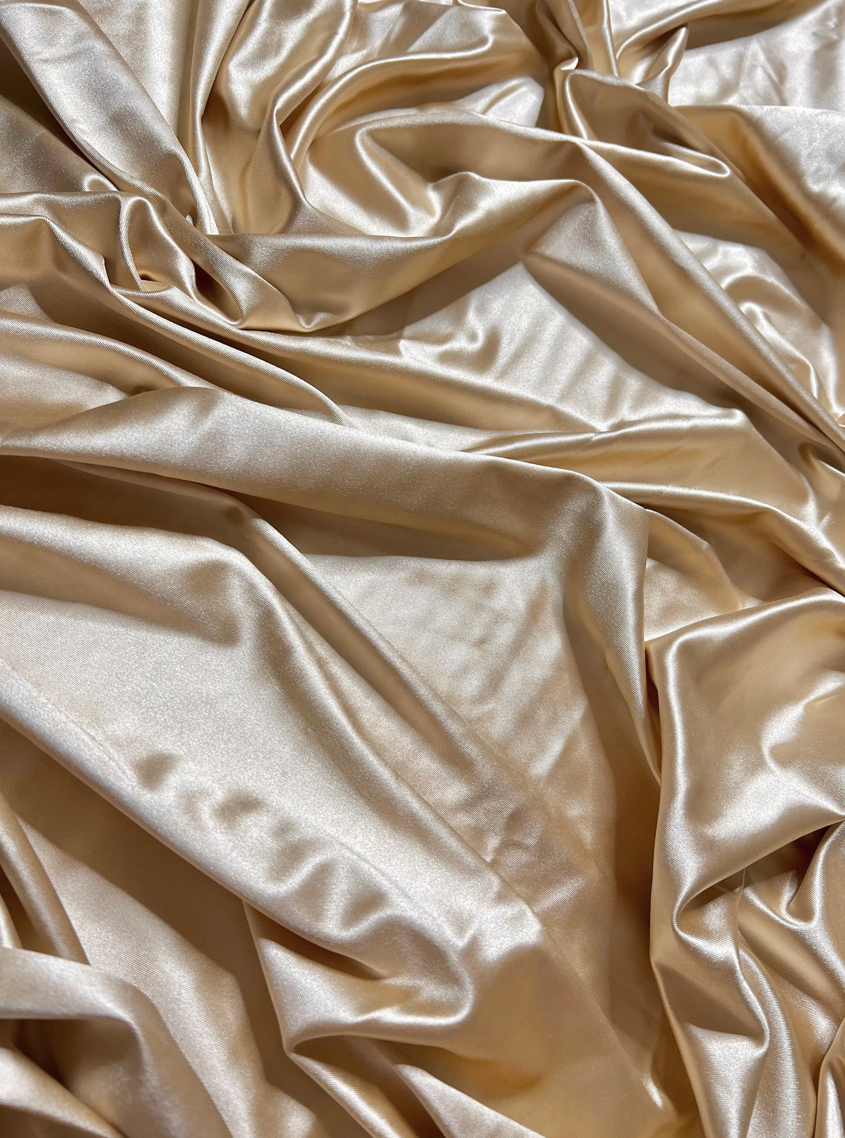 Taupe Shiny Nylon Spandex - Image 6