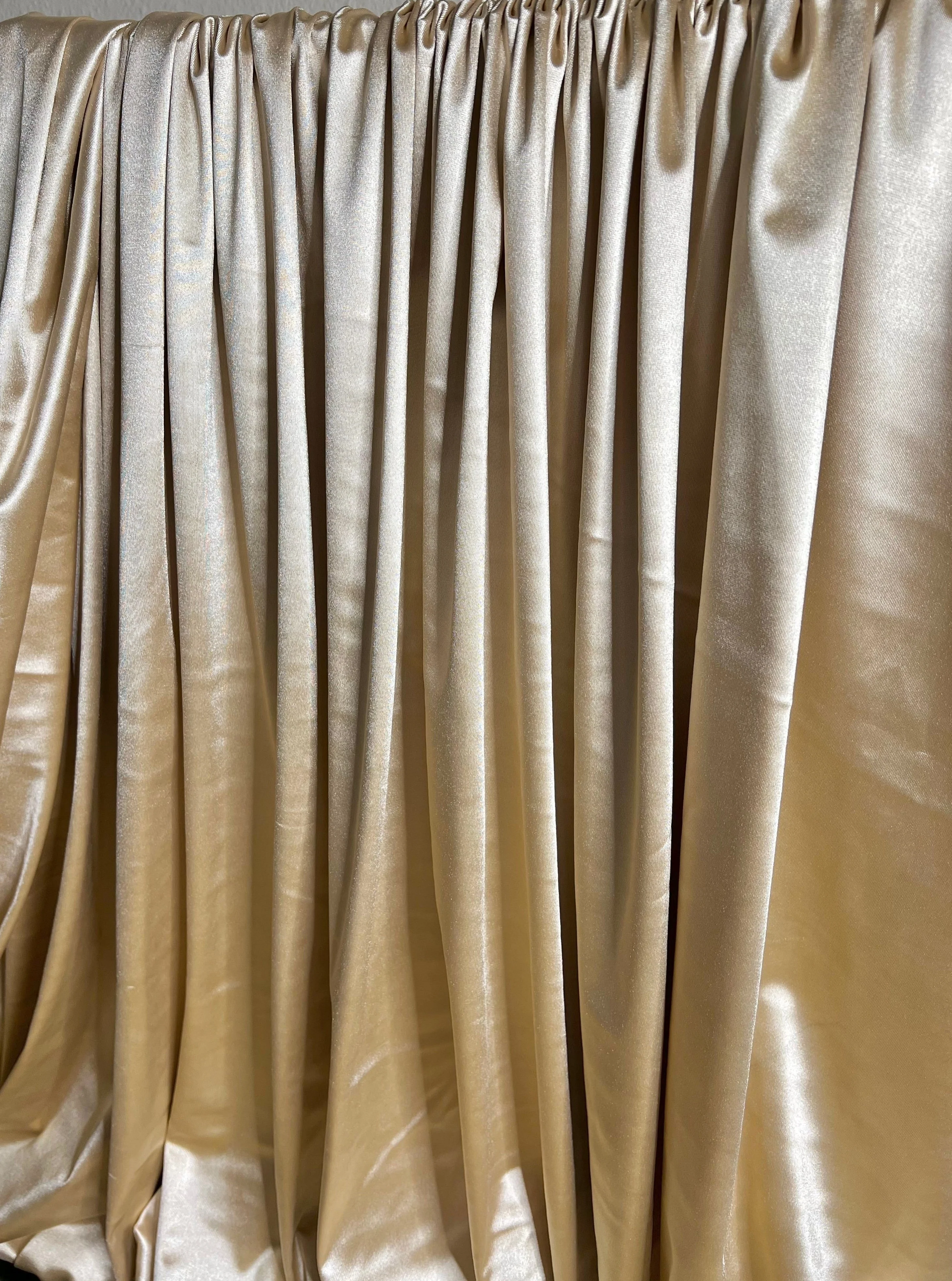 Taupe Shiny Nylon Spandex - Image 7