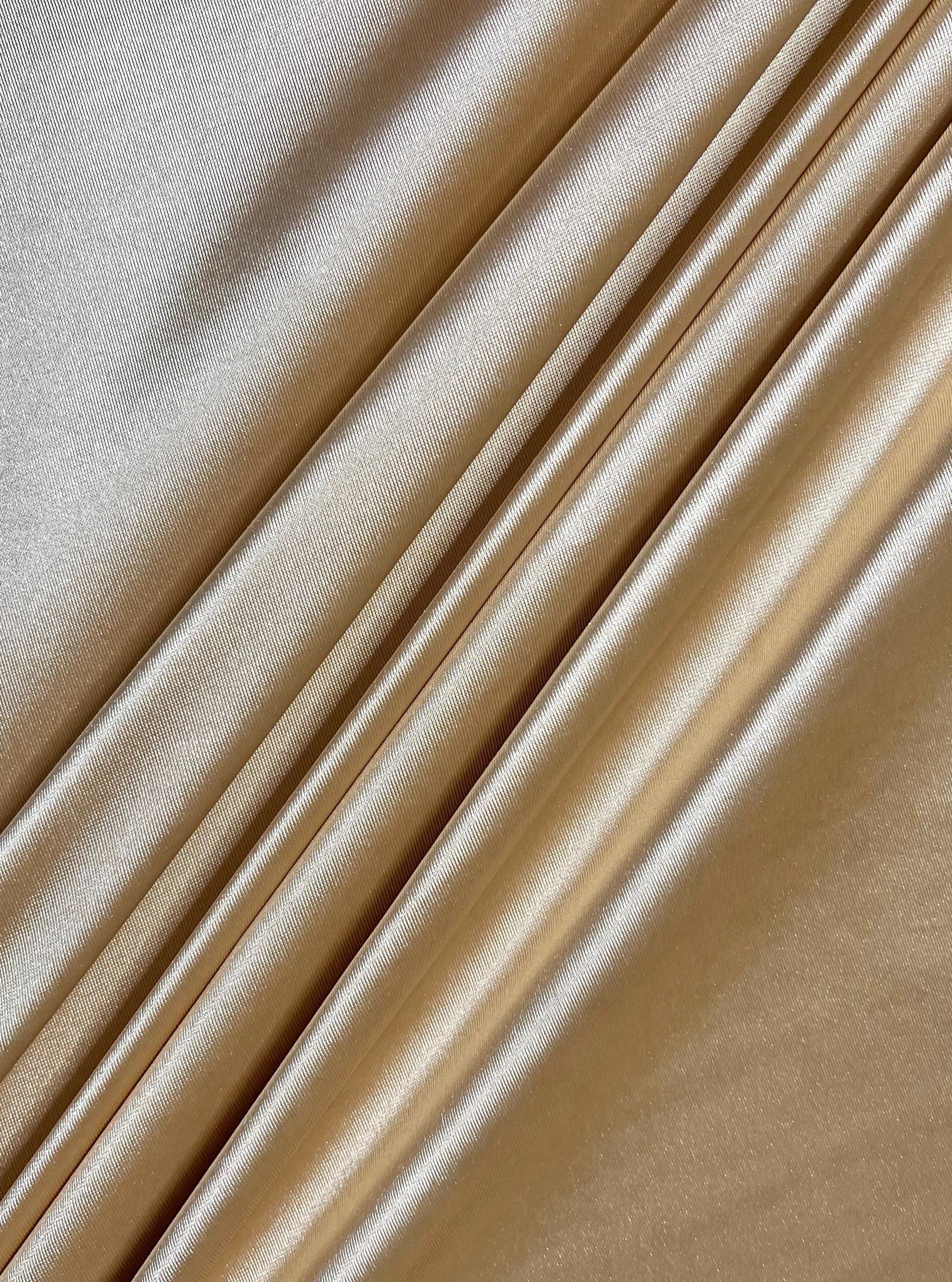 Taupe Shiny Nylon Spandex - Image 8