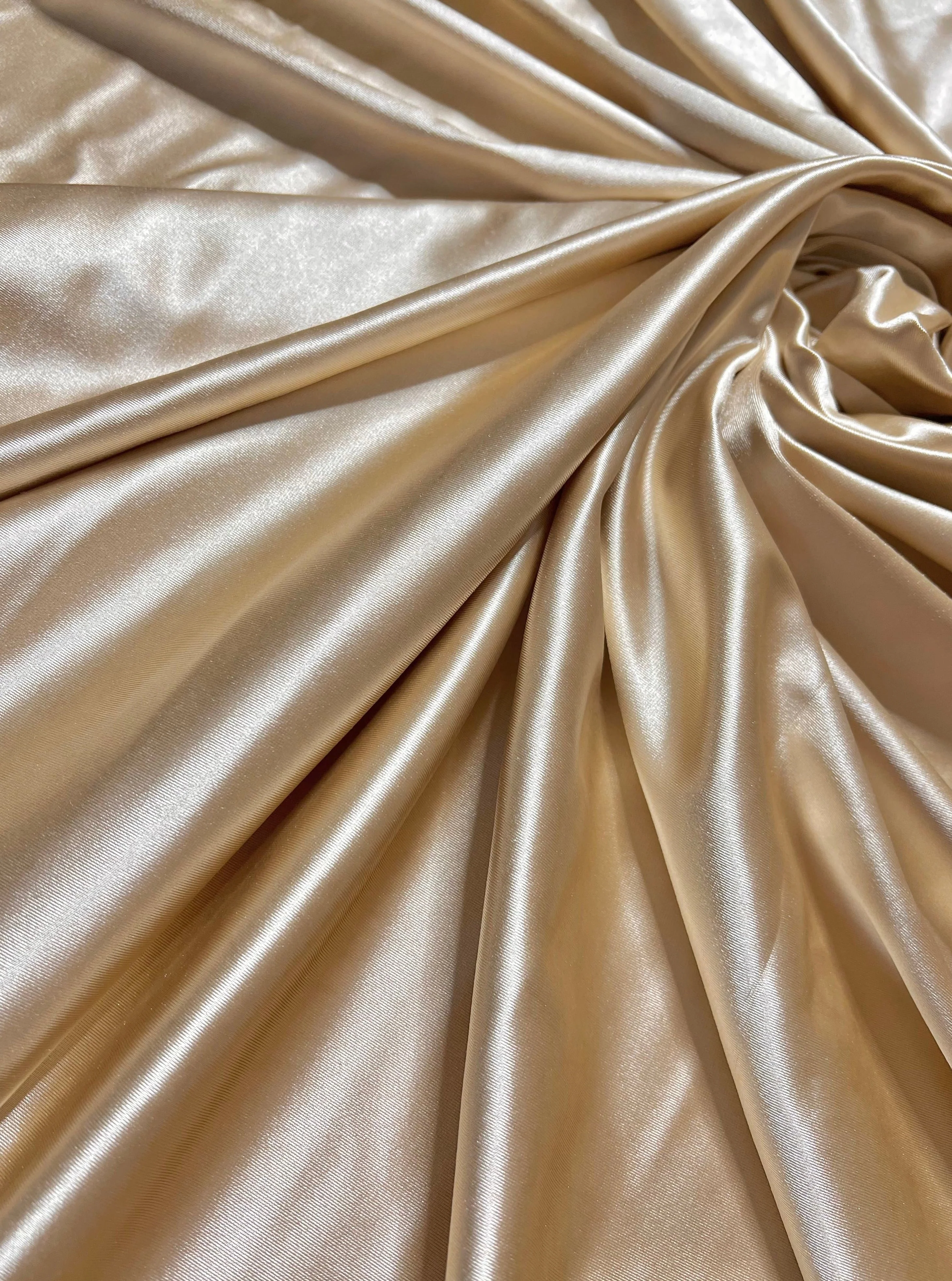 Taupe Shiny Nylon Spandex - Image 9