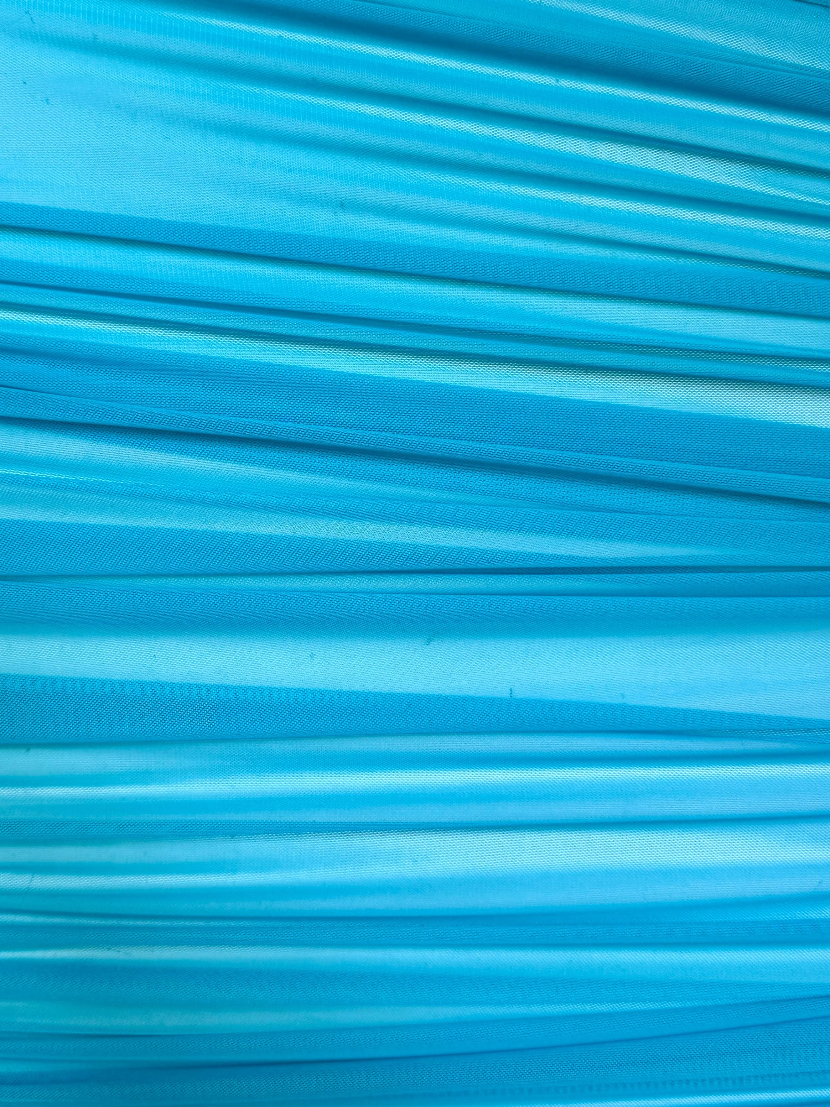 Turquoise 4 Way Stretch Power Mesh - Image 3